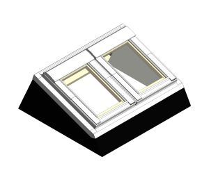 Combi Flat Roof System - Double