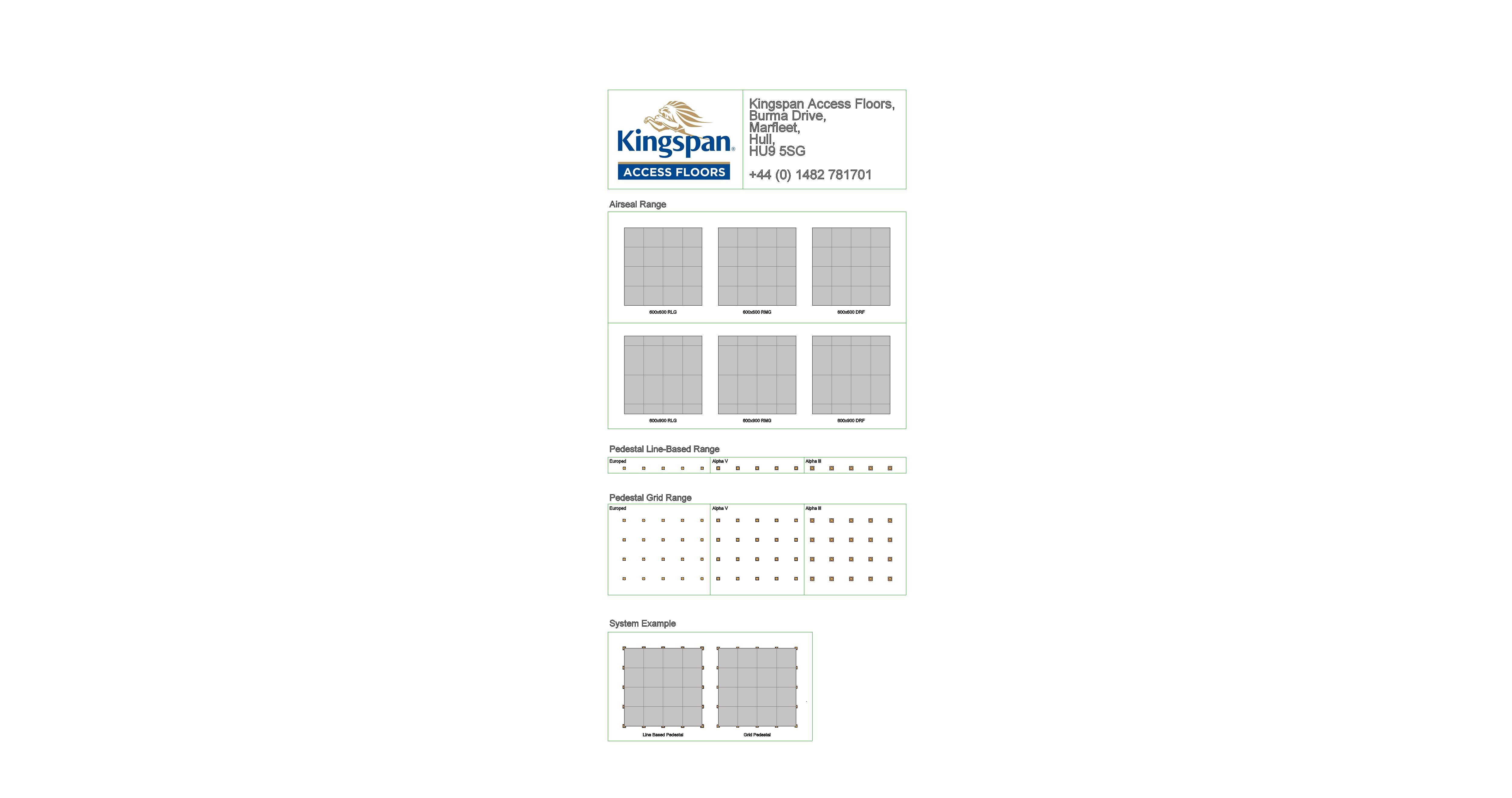 Kingspan Access Floors - Airseal range