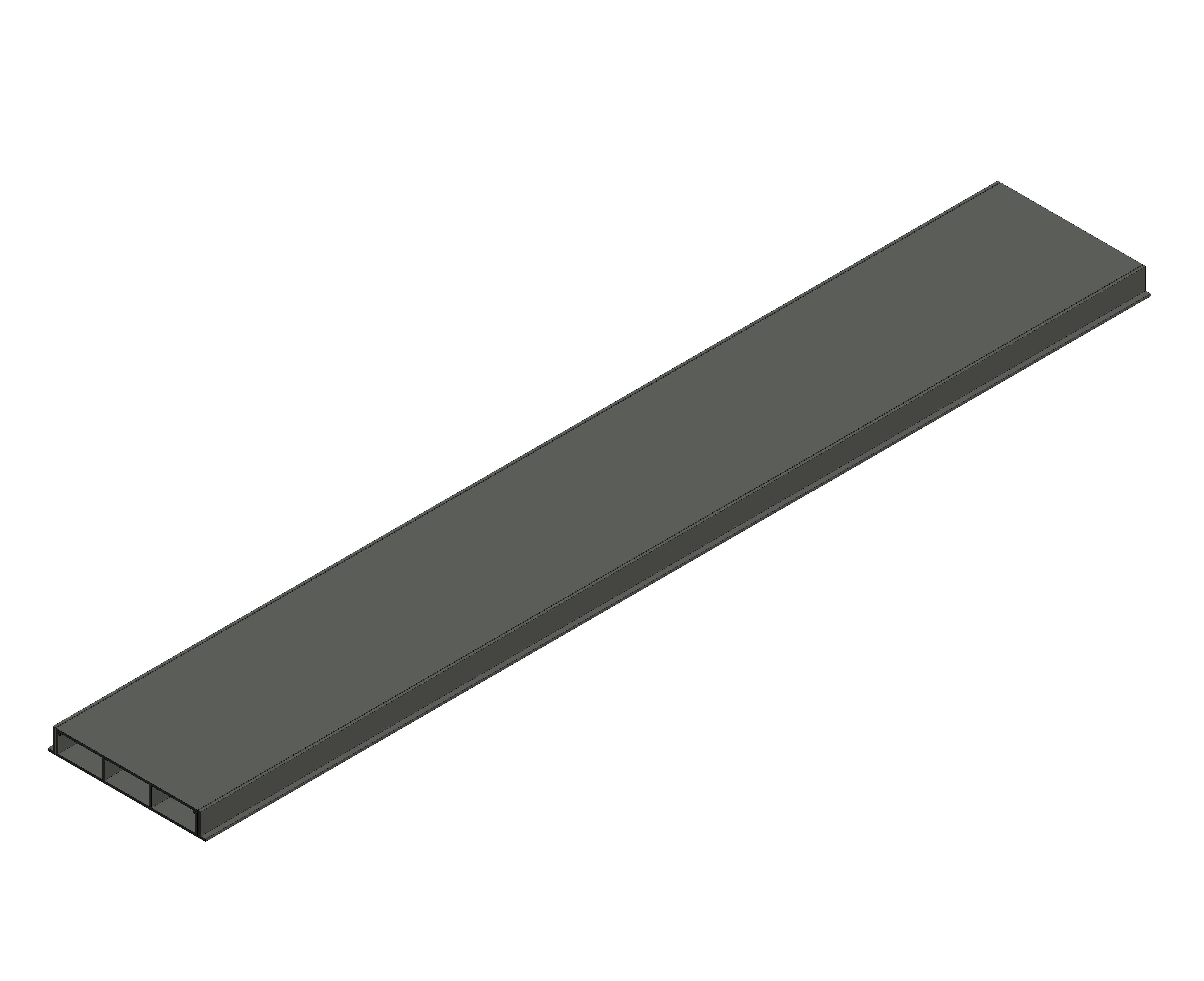 Product: Shallow Flush Floor Trunking