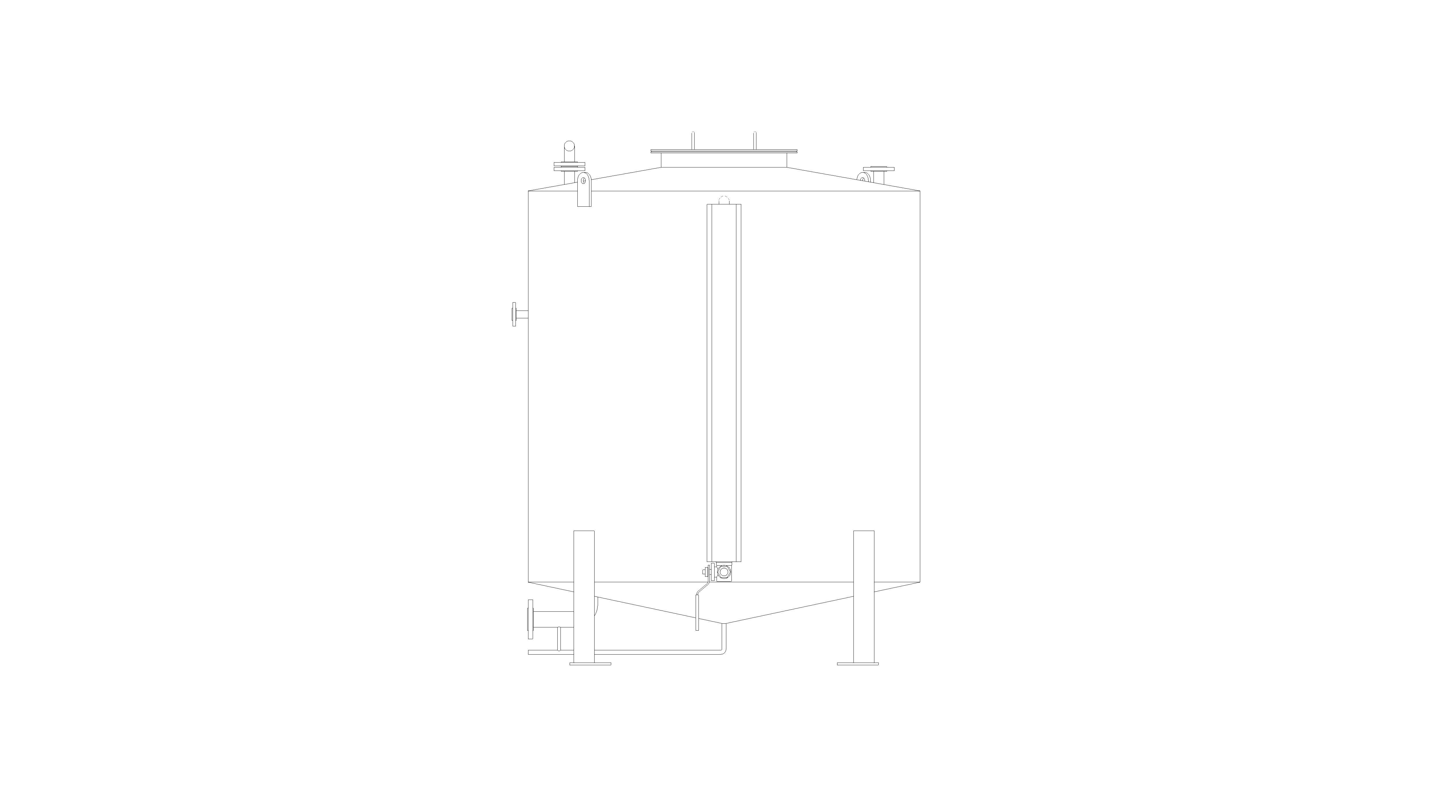 Product: Flanged Water Storage Tank for Fire Extinguishing System
