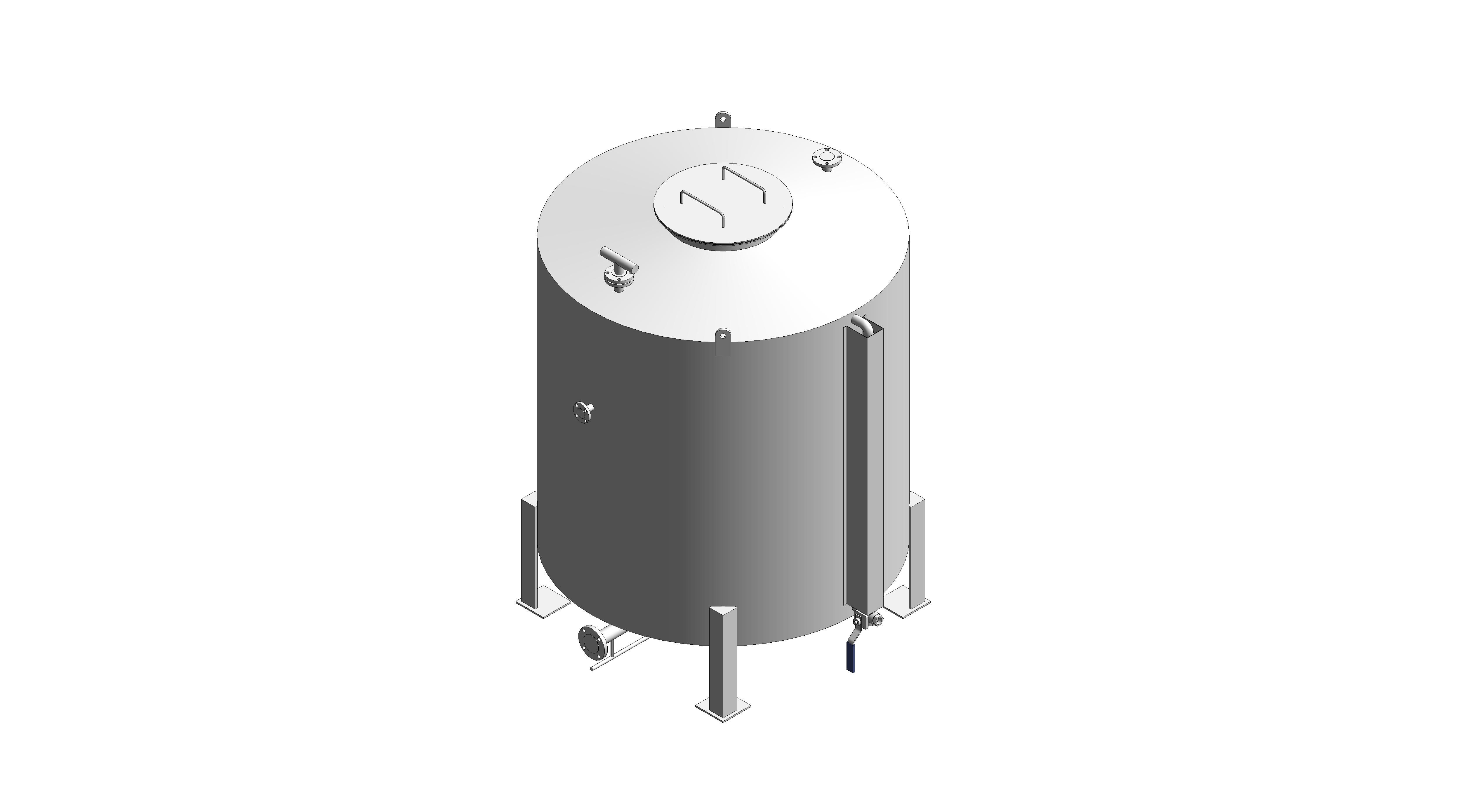 Product: Flanged Water Storage Tank for Fire Extinguishing System