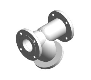 Product: Stainless Steel Y Strainer Flanged Class 150 With Drain Plug