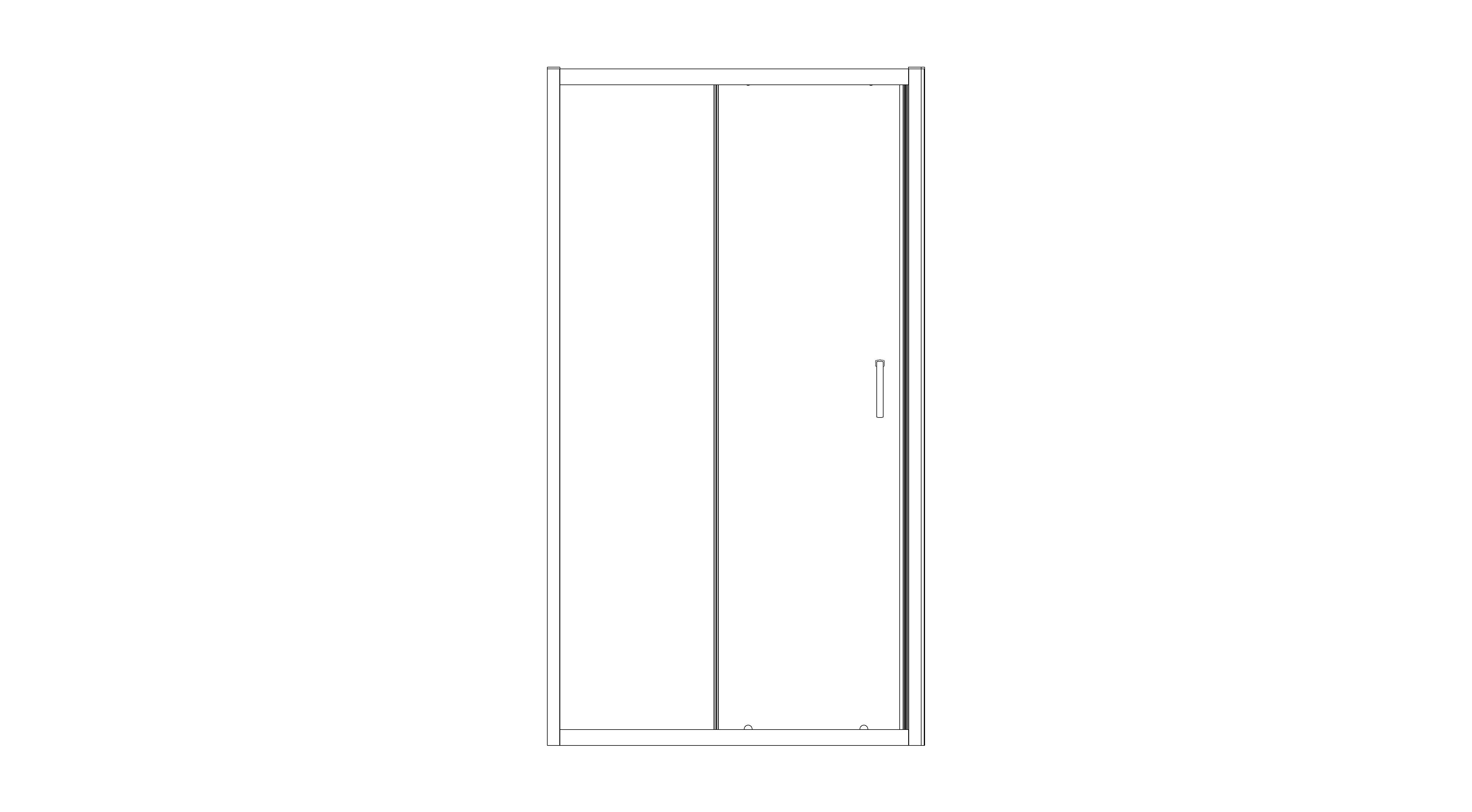Revit, BIM, Download, Free, Components, object, objects, Merlyn, Bath, Shower, Screen, Enclosure, Door, MBOX, Sliding, Door, Side, Panel
