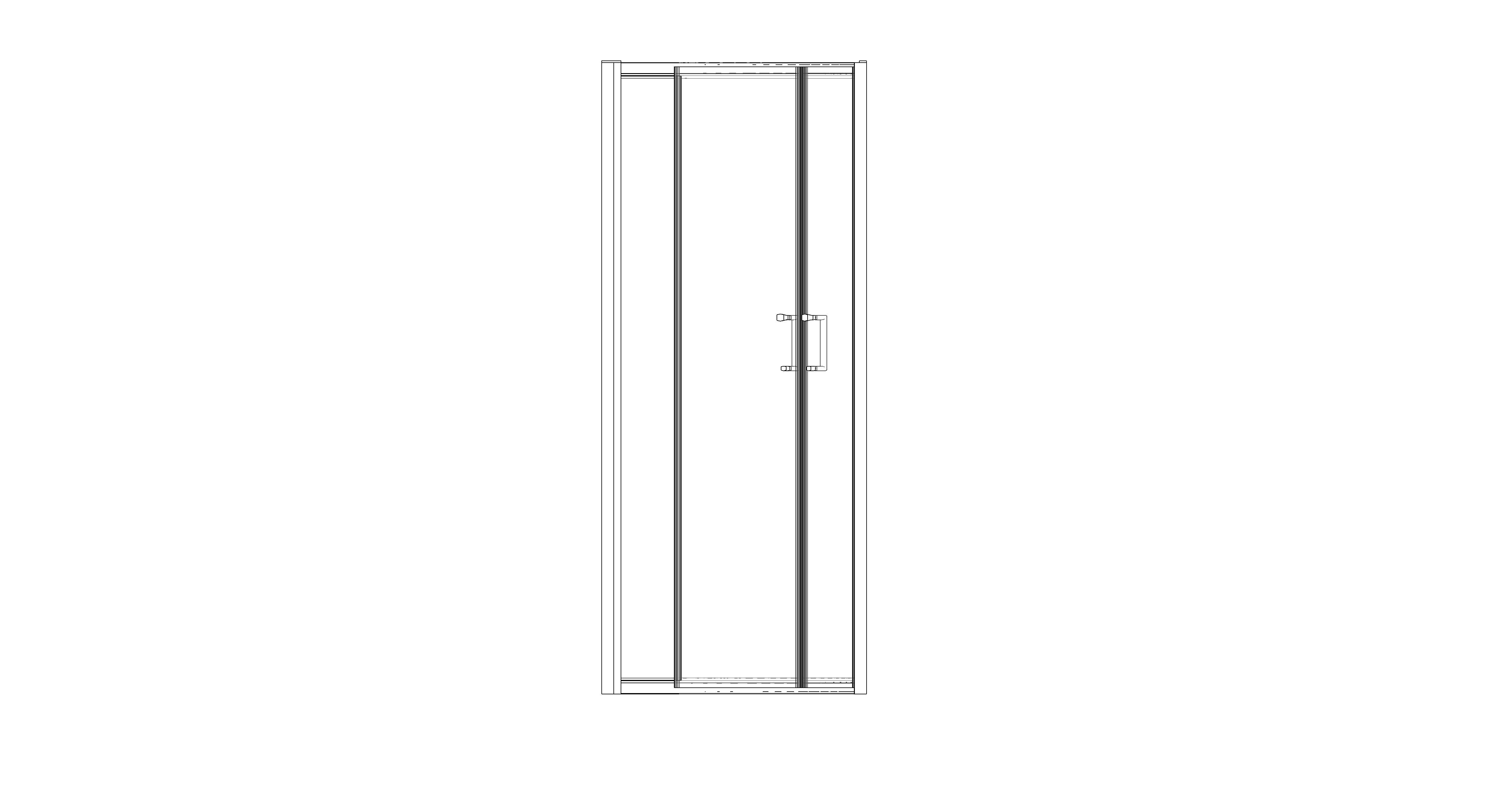 Revit, BIM, Download, Free, Components, object, objects, Merlyn, Bath, Shower, Screen, Enclosure, Door, MBOX, Two, Door, Loft, Quadrant
