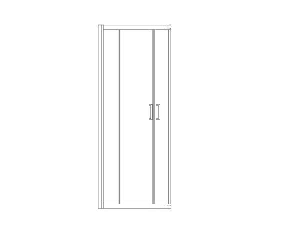 Revit, BIM, Download, Free, Components, object, objects, Merlyn, Bath, Shower, Screen, Enclosure, Door, MBOX, Two, Door, Quadrant