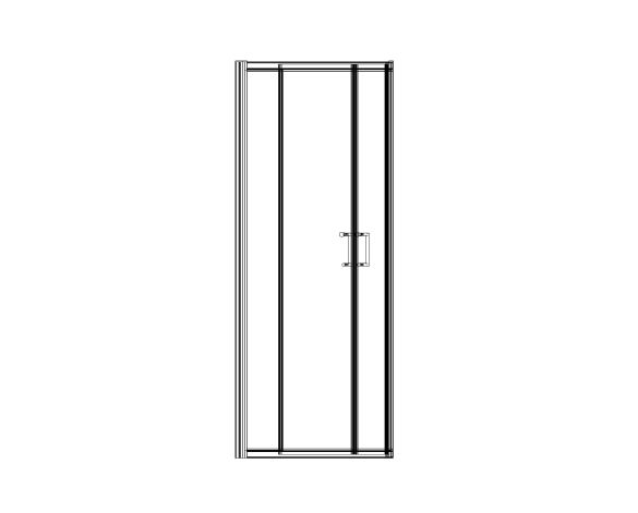 Revit, BIM, Download, Free, Components, object, objects, Merlyn, Bath, Shower, Screen, Enclosure, Door, MBOX, Two, Door, Quadrant