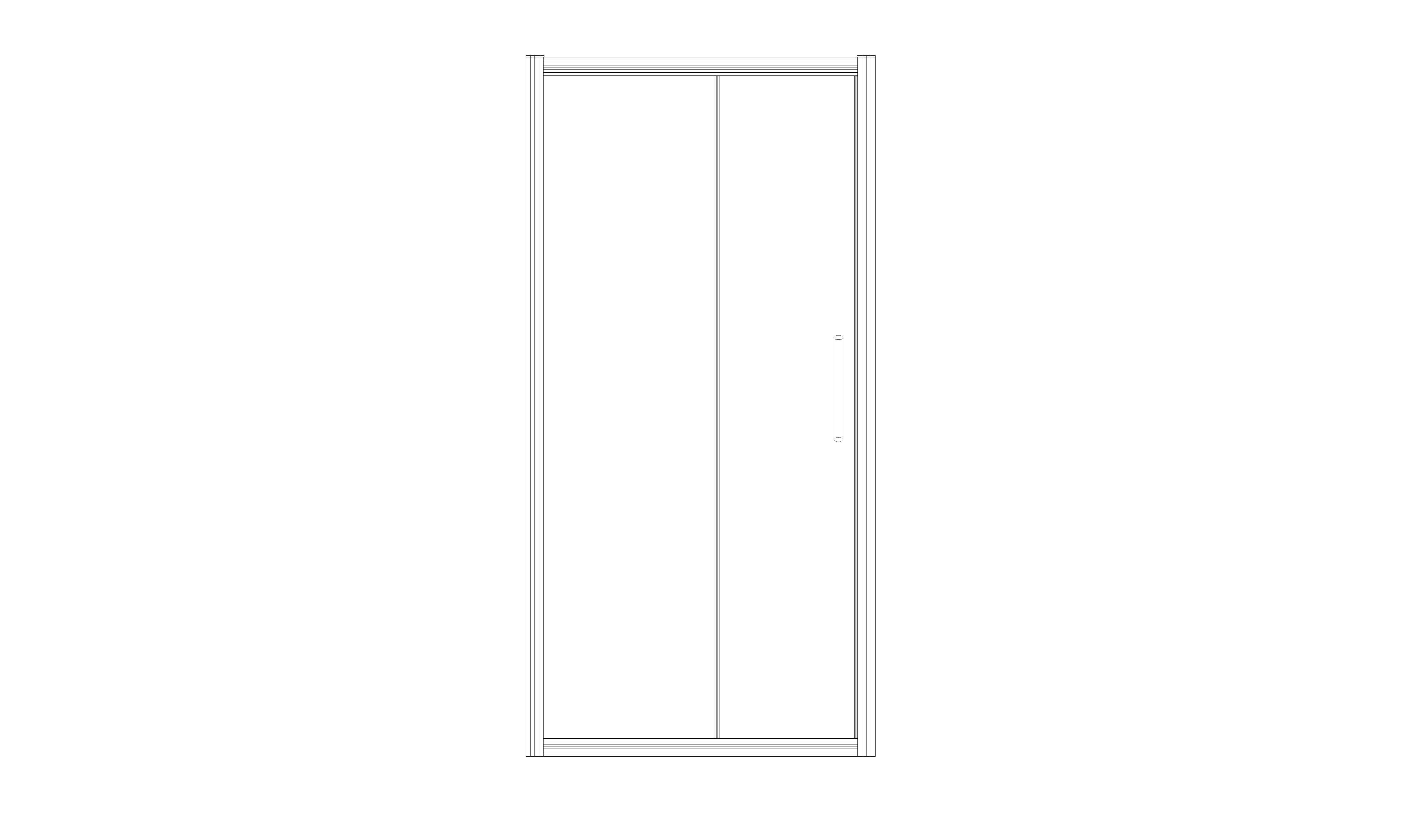 Revit, BIM, Download, Free, Components, object, objects, Merlyn, Bath, Shower, Screen, Enclosure, Door, 6, Series, Sliding, Door