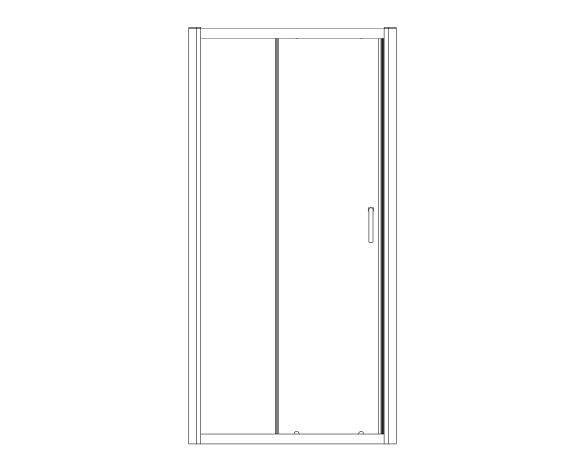 Revit, BIM, Download, Free, Components, object, objects, Merlyn, Bath, Shower, Screen, Enclosure, Door, MBOX, Sliding, Door