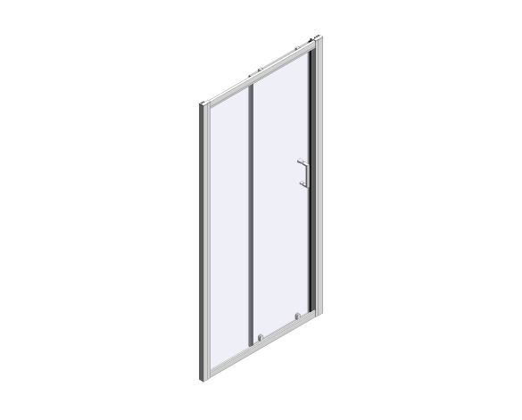 Revit, BIM, Download, Free, Components, object, objects, Merlyn, Bath, Shower, Screen, Enclosure, Door, MBOX, Sliding, Door