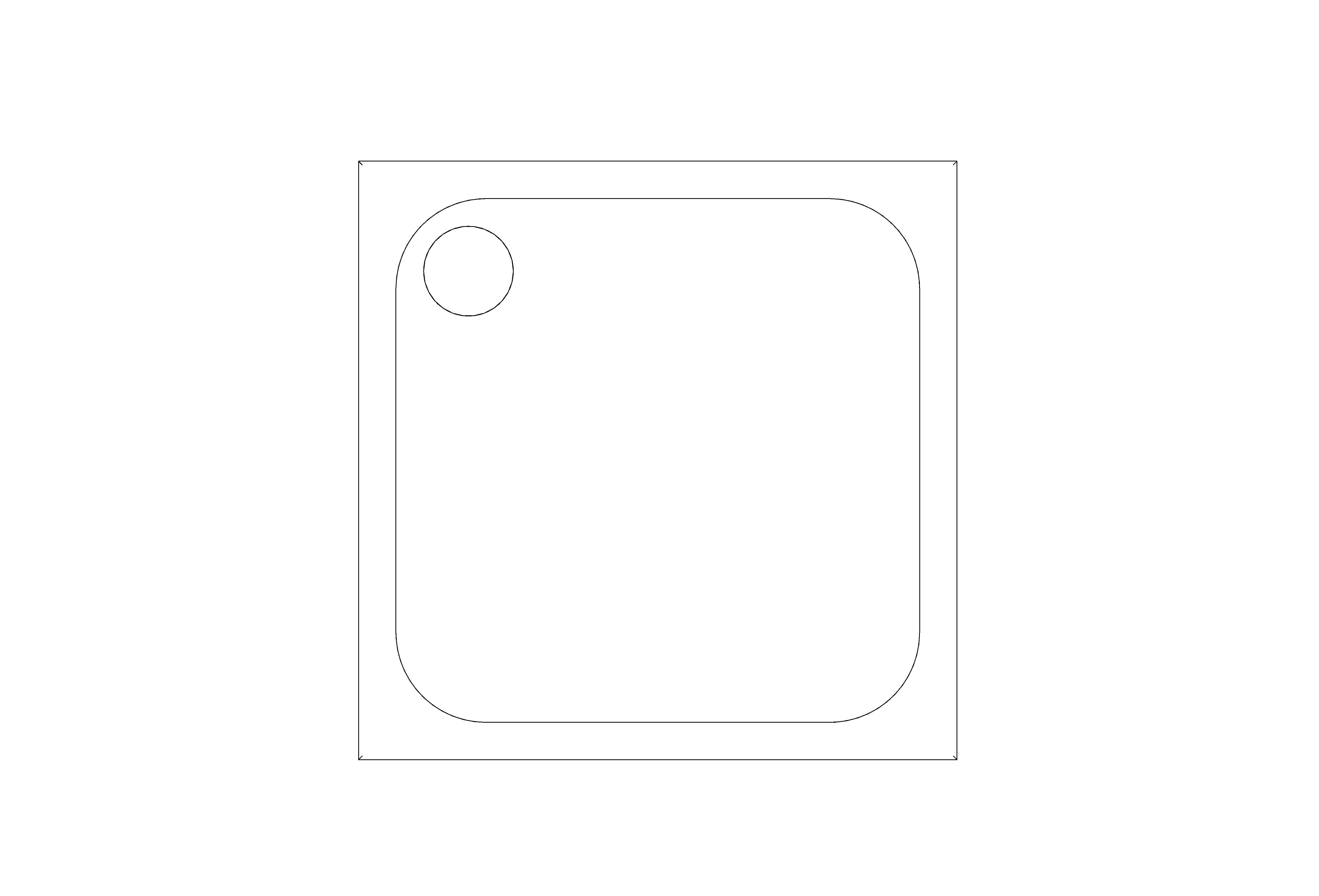 Product: MERLYN - Slip Resistant Square Tray