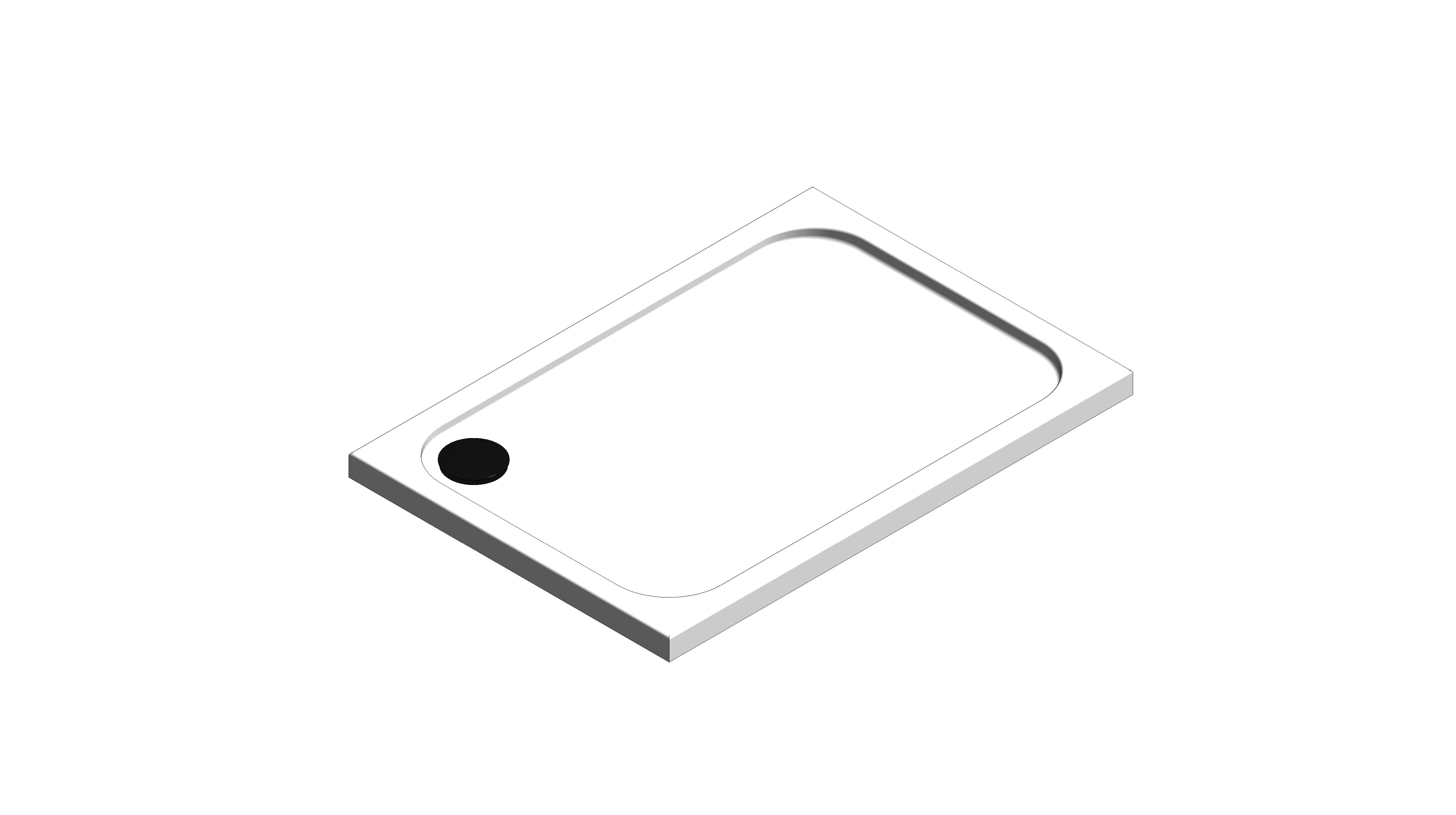 Product: Touchstone Rectangular Shower Tray