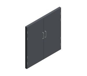 Product: Metador - Safeguard - Double Doorset - Equal Leaf
