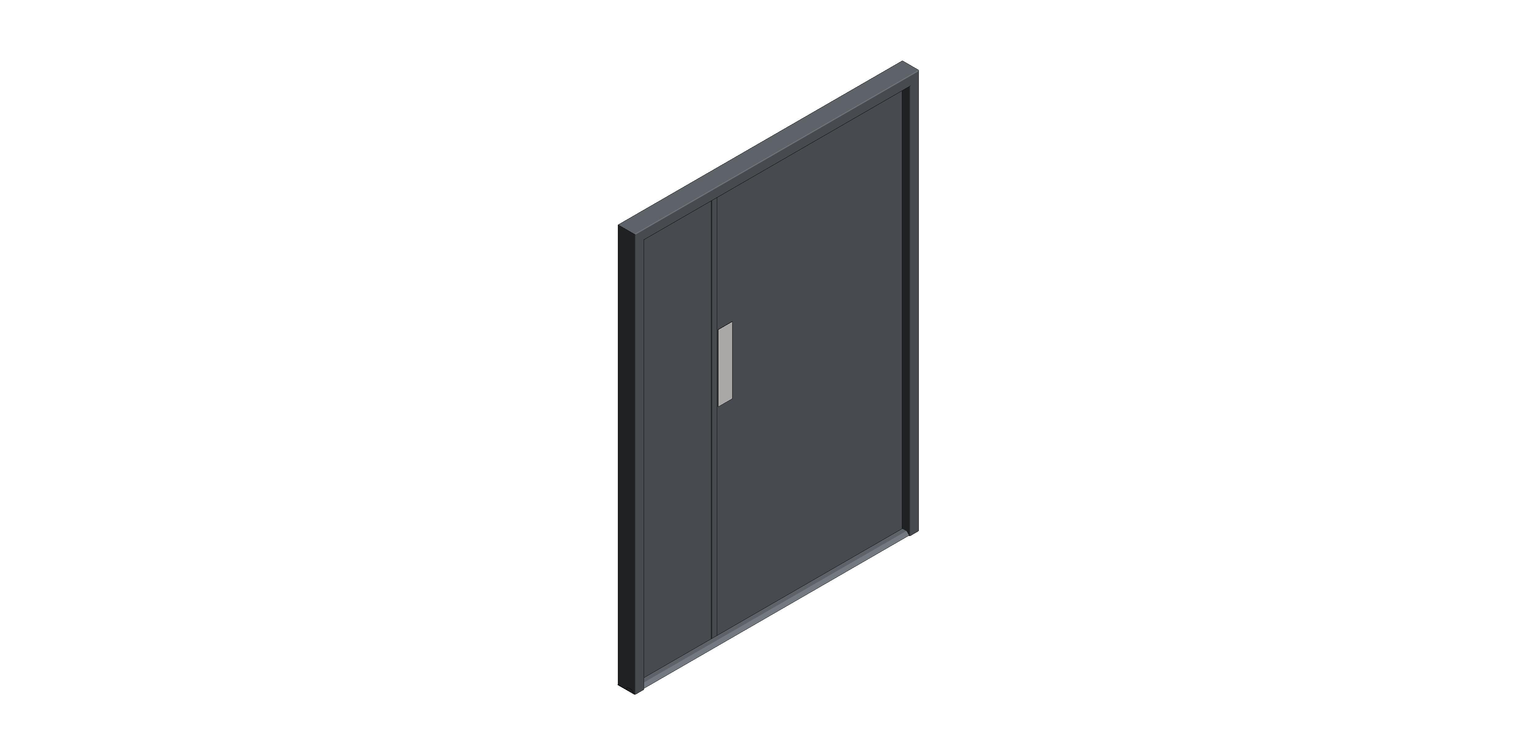 Product: Metador - Safeguard - Double Doorset - Unqual Leaf