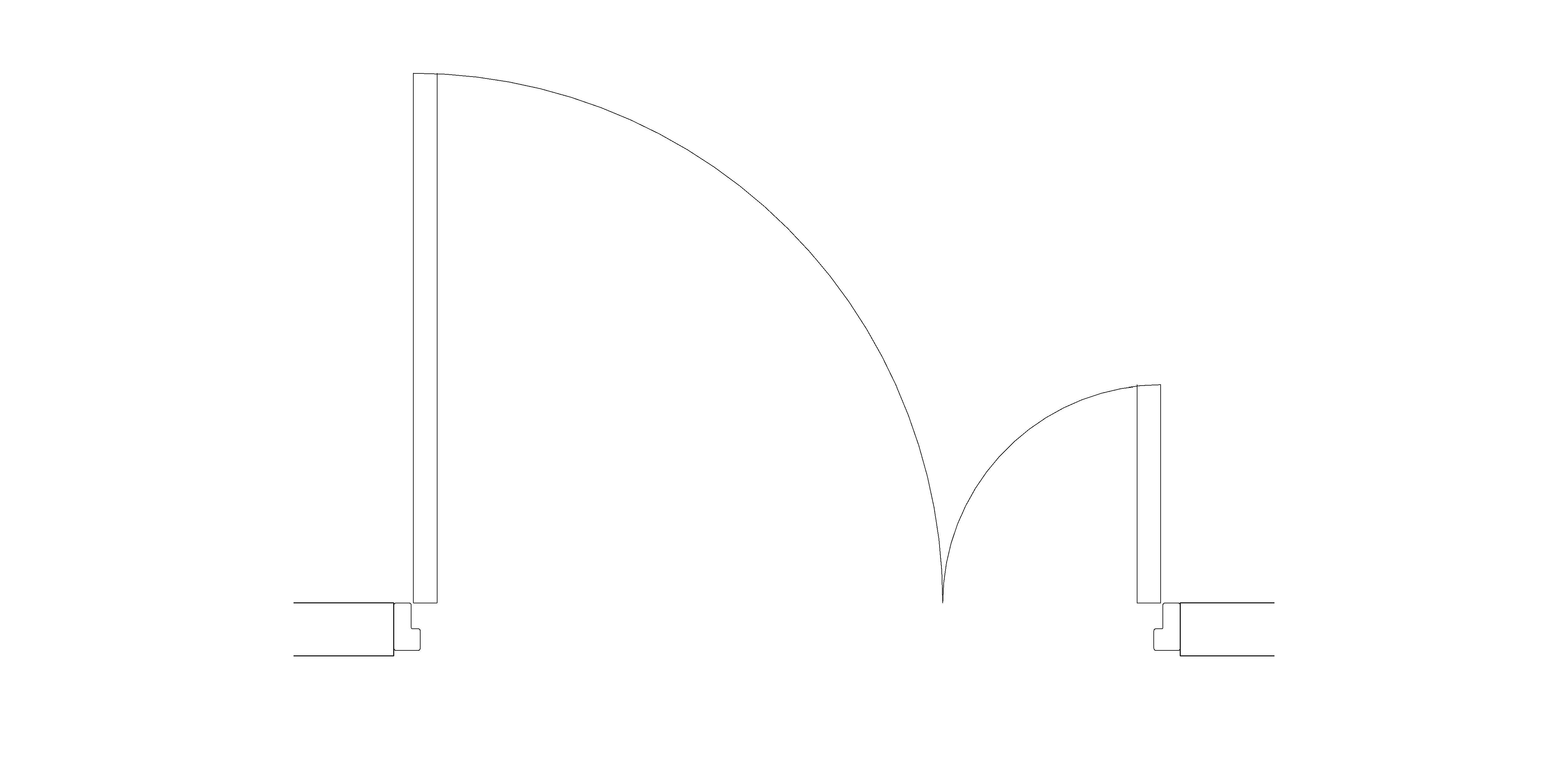 Product: Metador - Safeguard - Double Doorset - Unqual Leaf