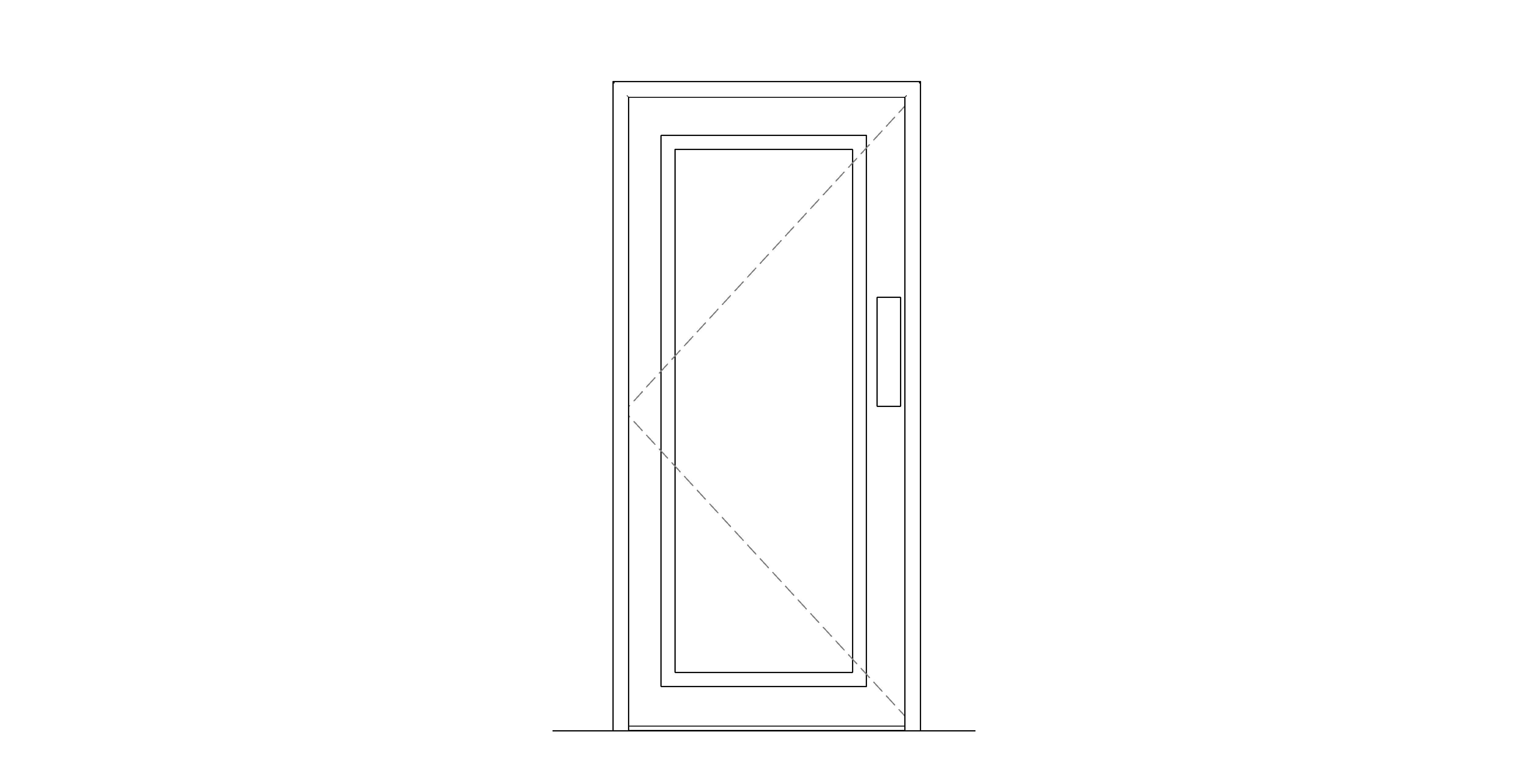 Product: Metador - Safeguard - Single - Personnel Doorset - Glazed