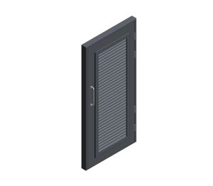 Product: Metador - Safeguard - Single - Personnel Doorset - Louvred