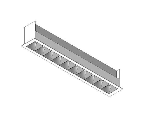 Product: Blaze - Mini Linear Downlight Recessed Lighting Architectural Downlights