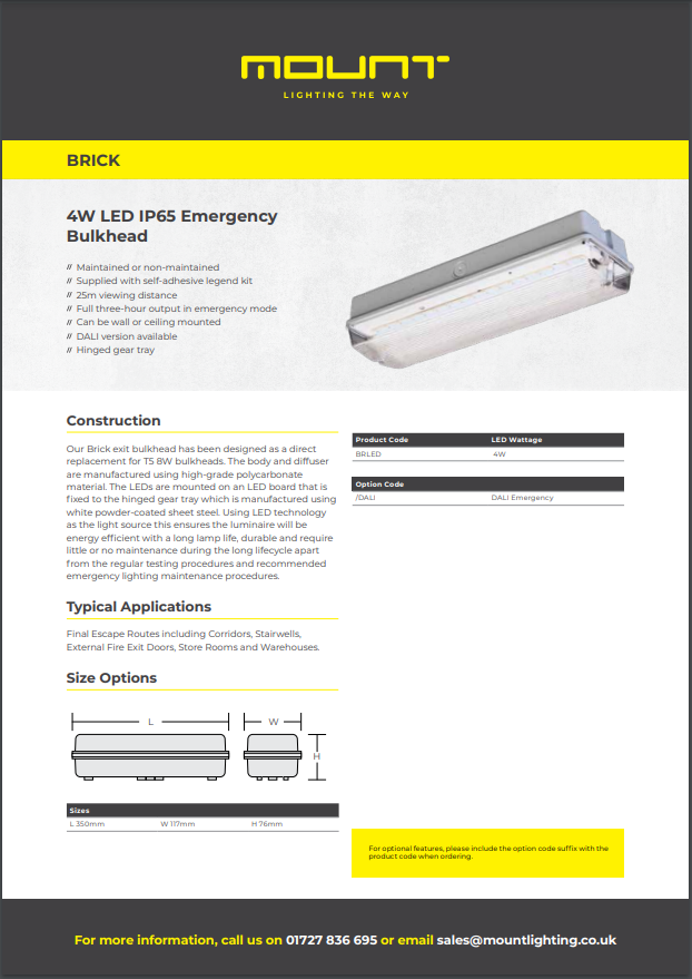 Technical Data Sheet