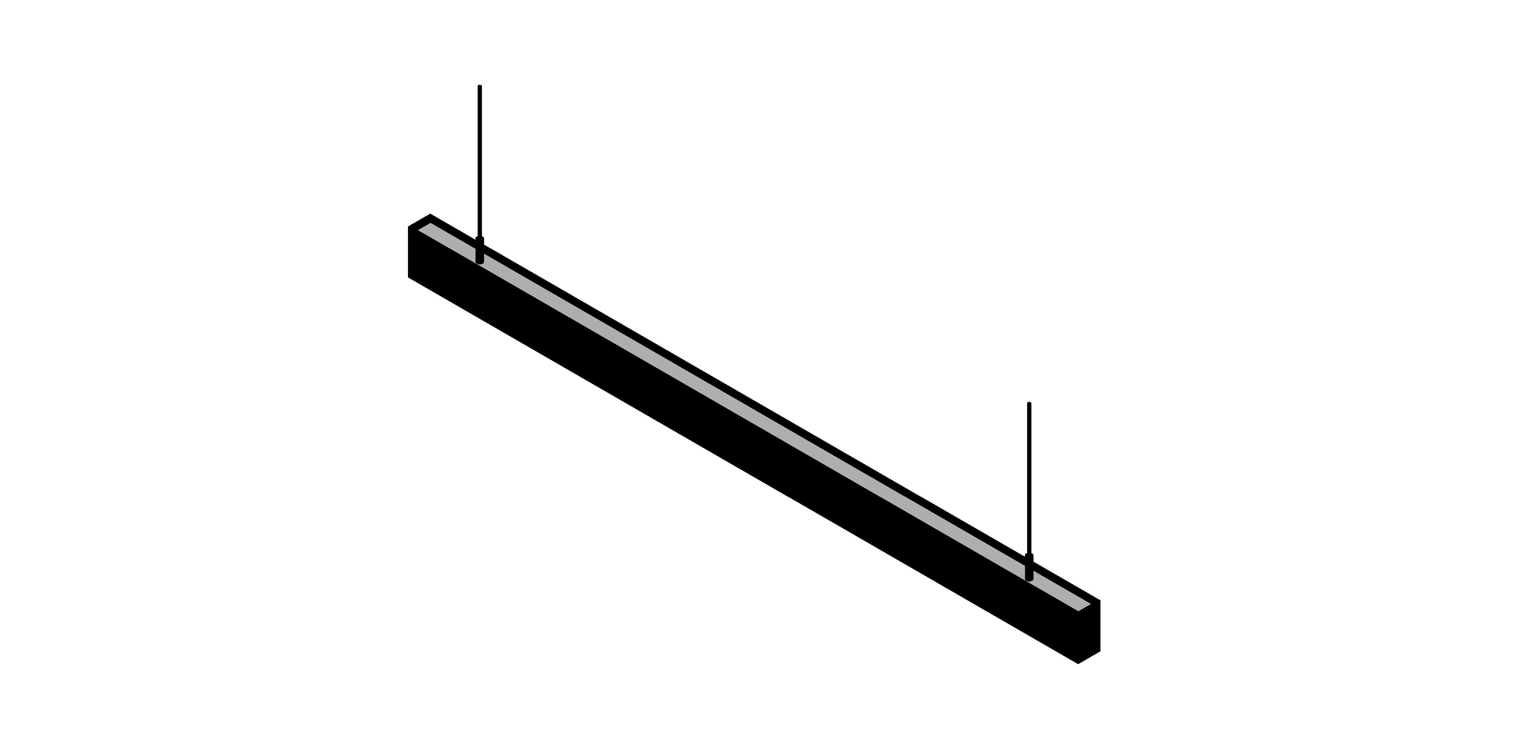 Product: M-LINE 38 Surface and Suspended Lighting