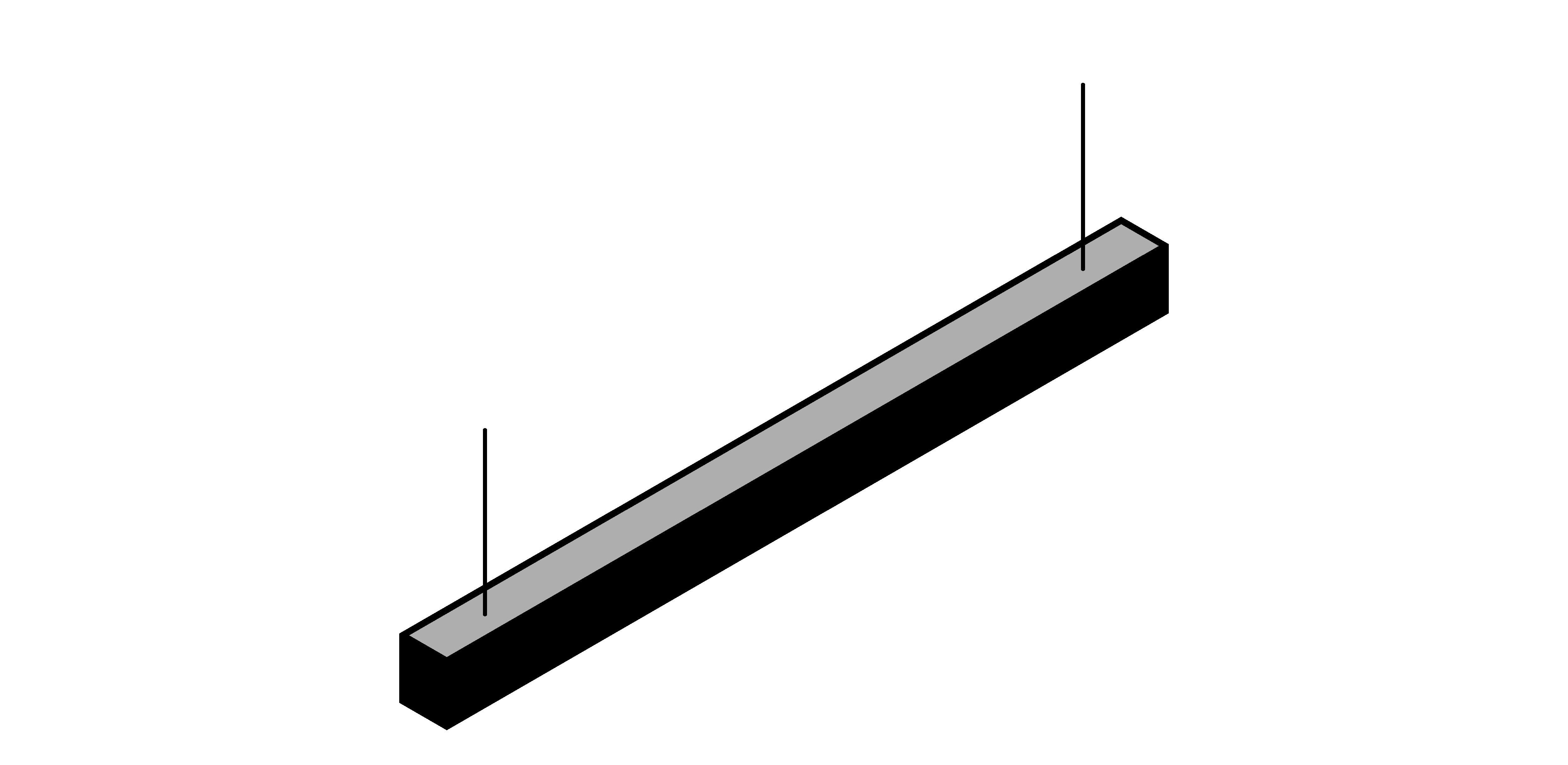 Product: M-LINE XL Surface and Suspended Lighting