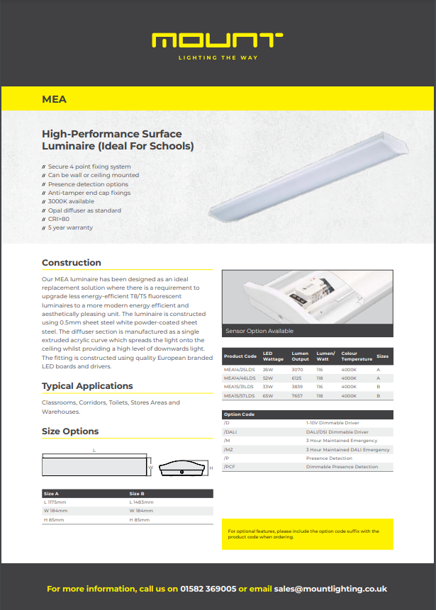 Technical Data Sheet