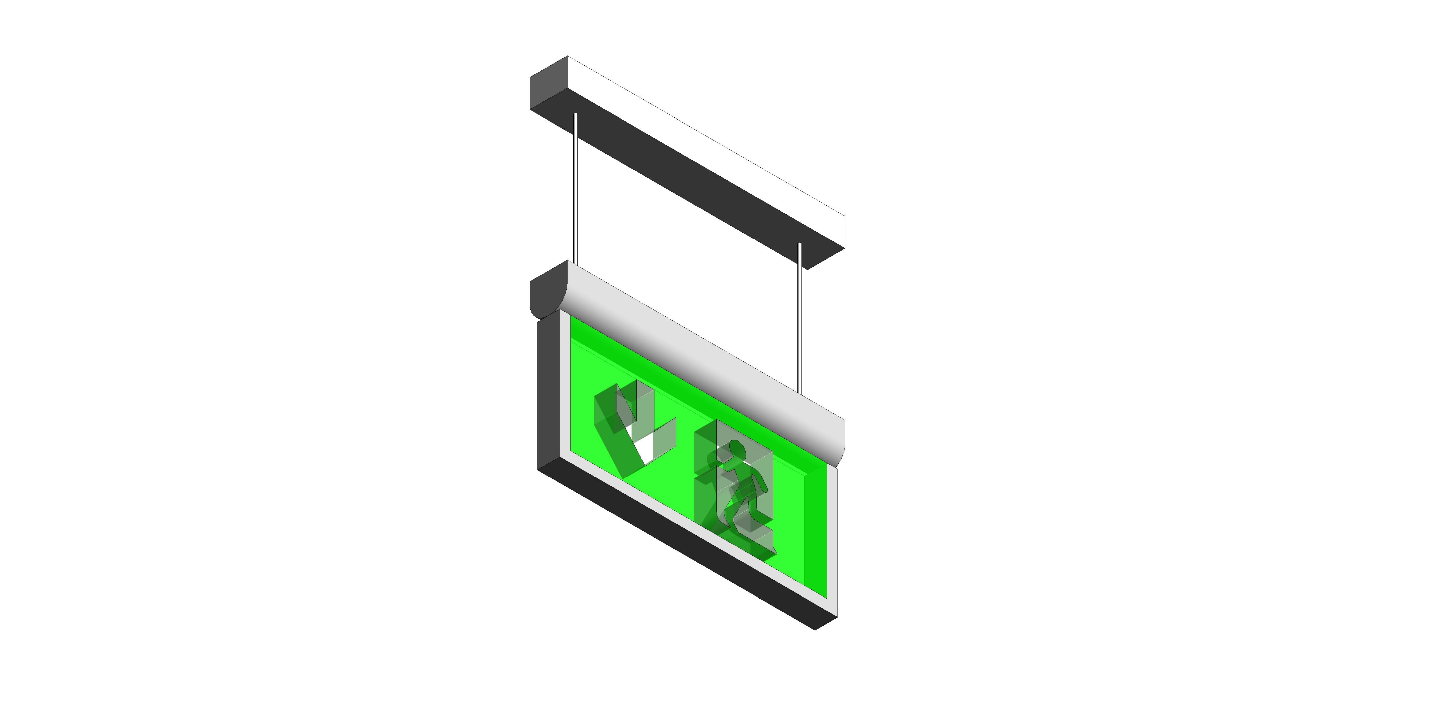 Product: Razor Suspended Emergency Lighting
