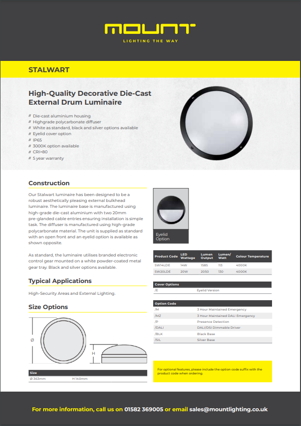 Technical Data Sheet