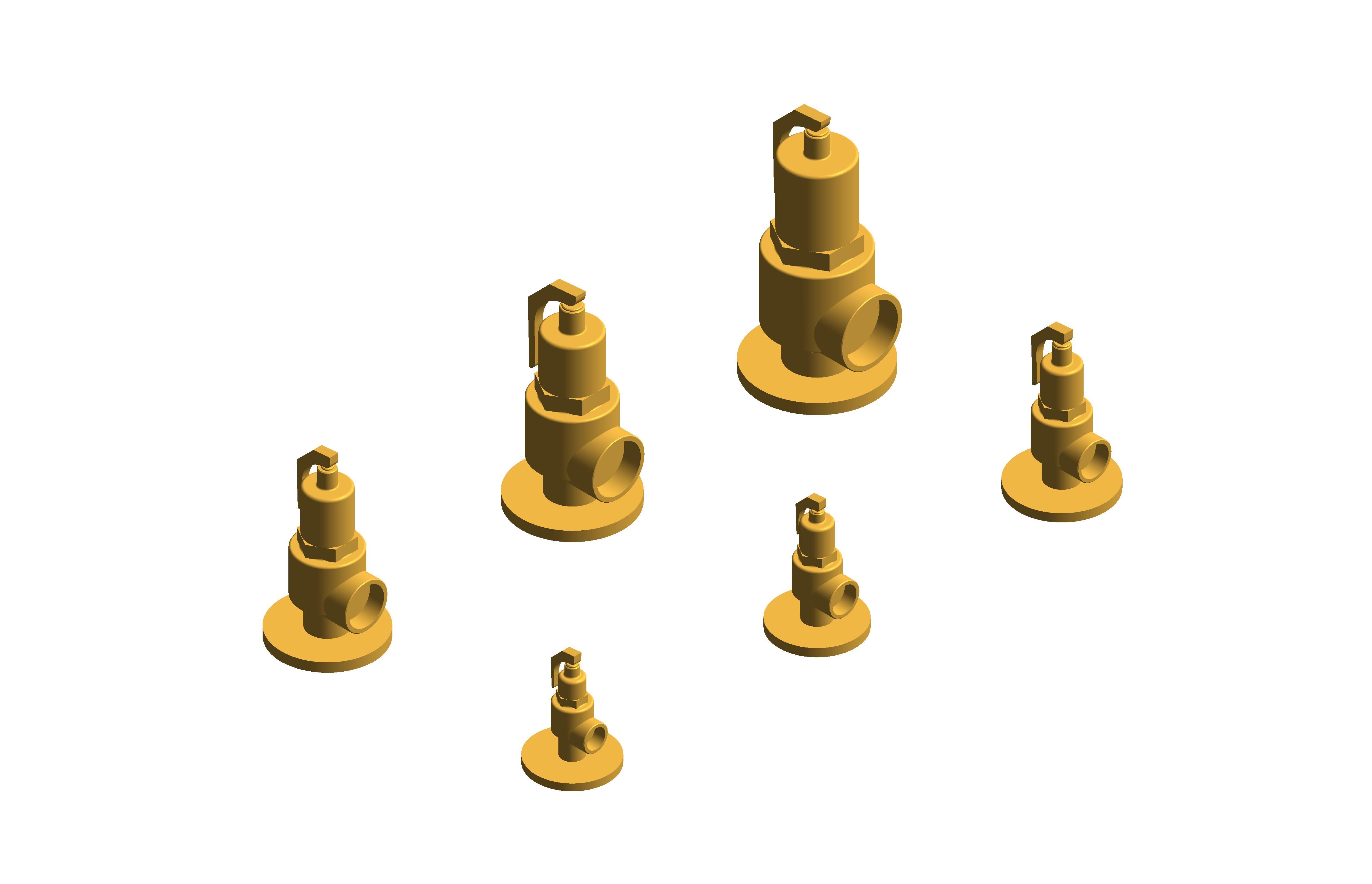 bimstore 3D all image of the NABIC Fig 500F - High Lift Safety Valve
