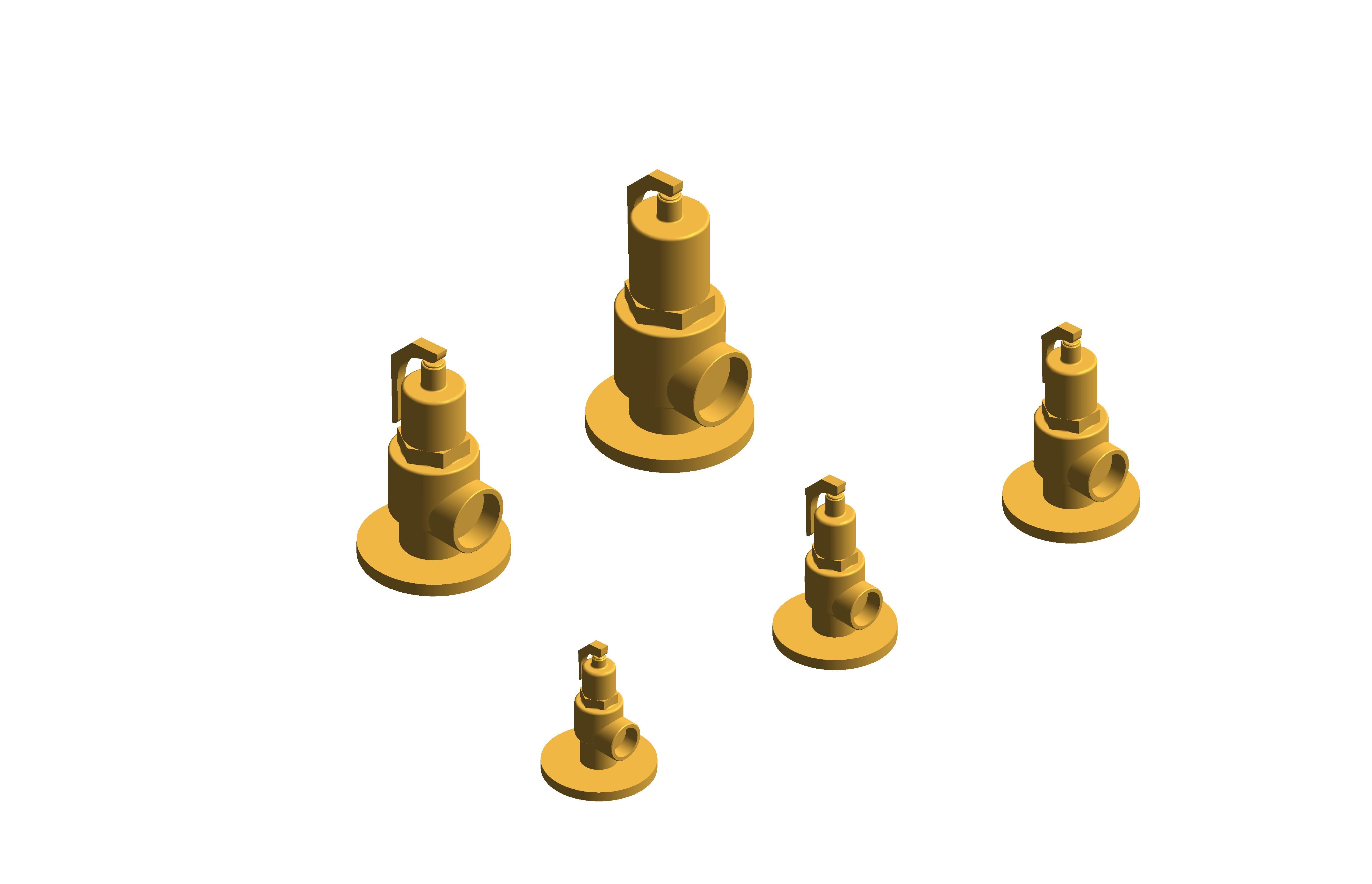 bimstore 3D all image of the NABIC Fig 542F - Safety Relief Valve