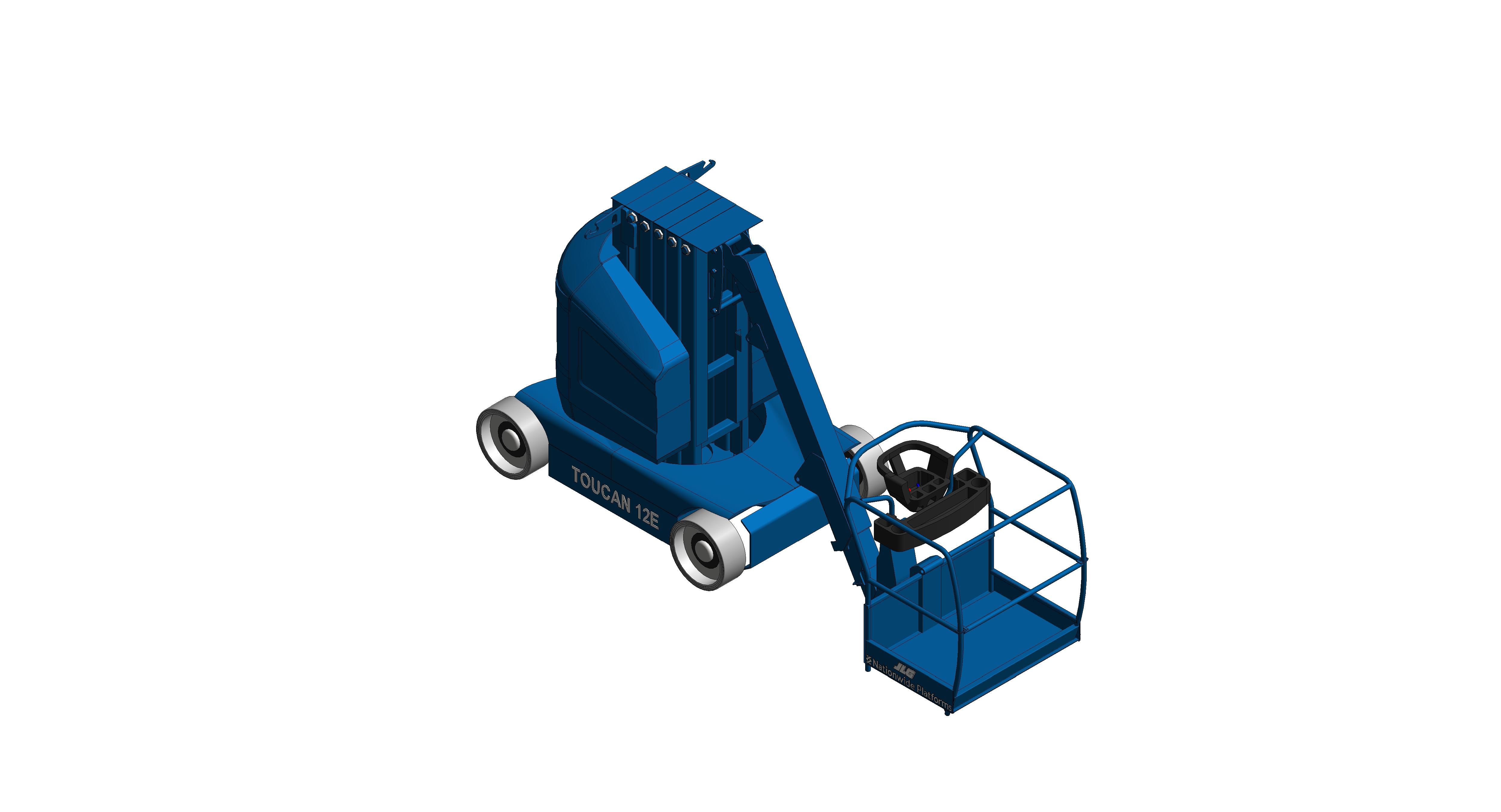 Product: Toucan Mast Boom Lift - TOUCAN 12E+