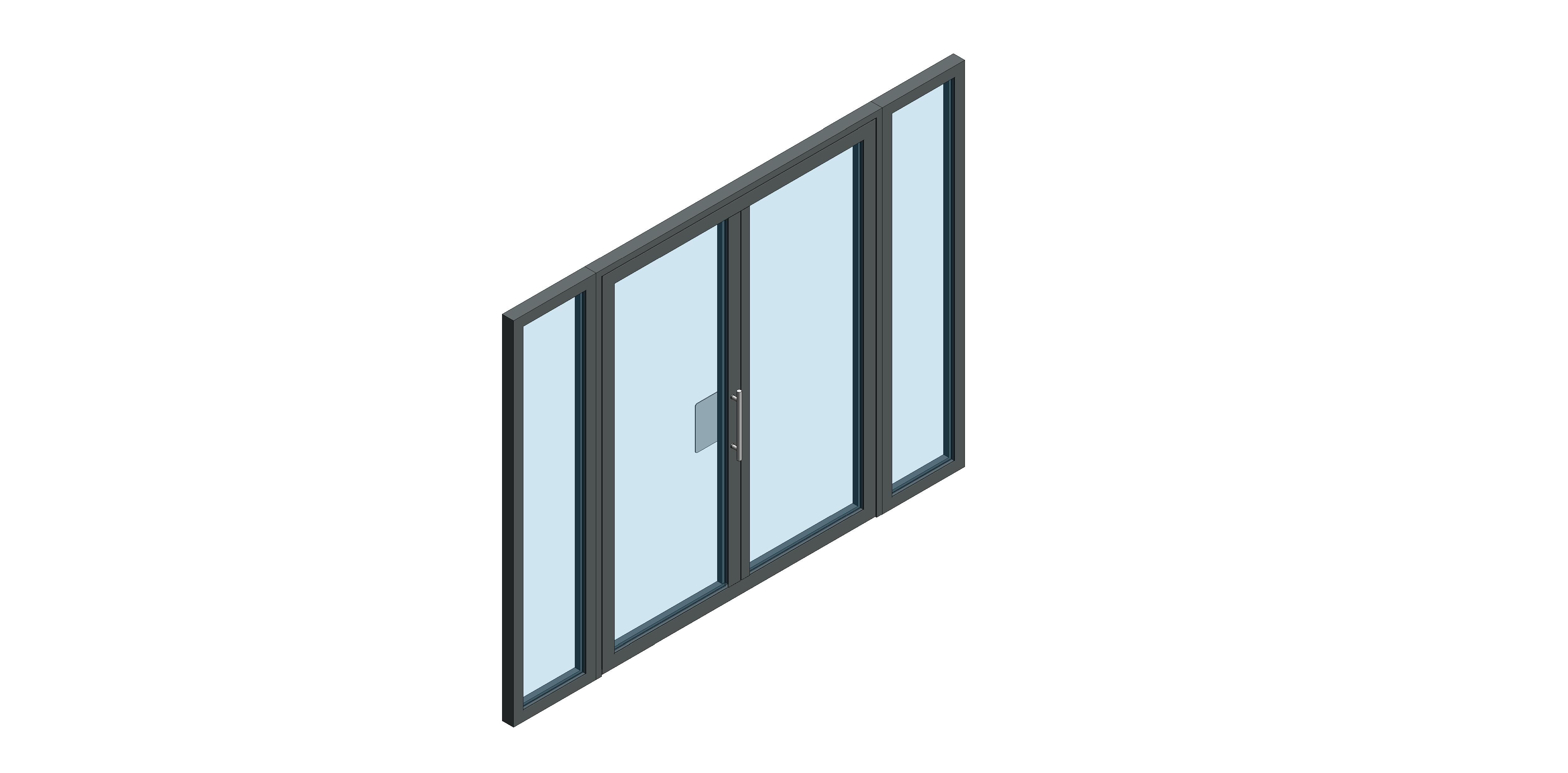 Product: Double Leaf - Outward Opening - Double Side Screens