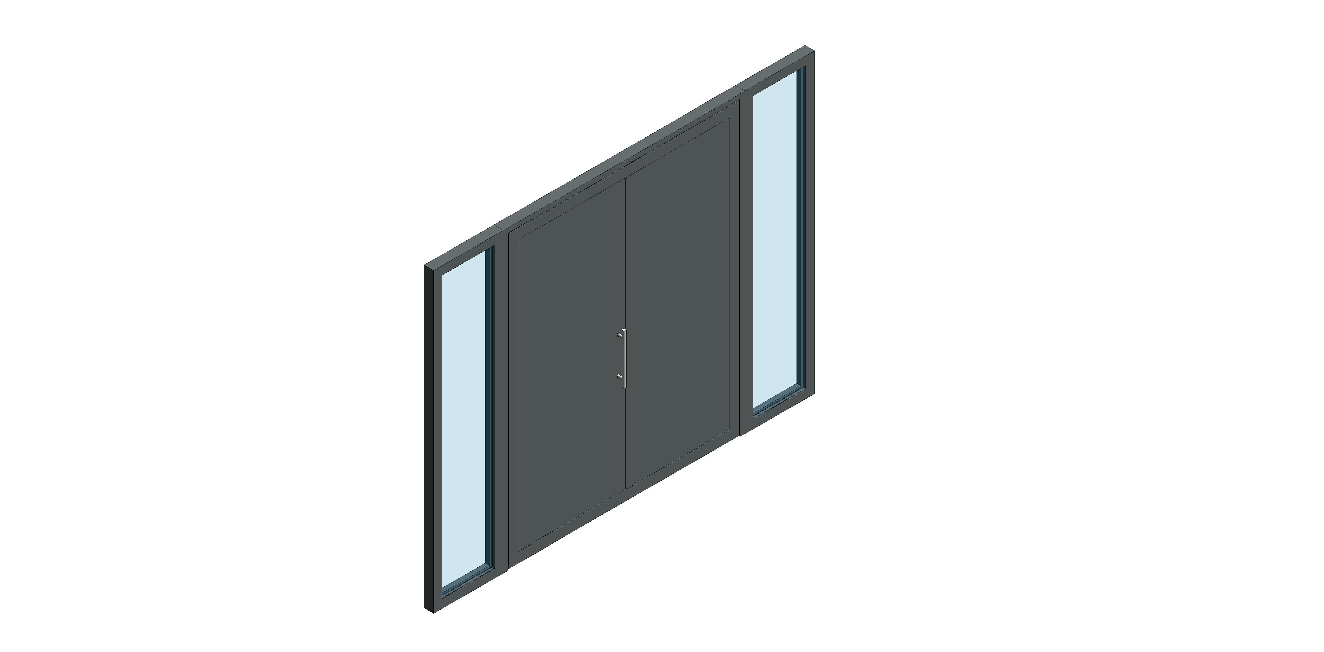 Product: Double Leaf - Outward Opening - Double Side Screens
