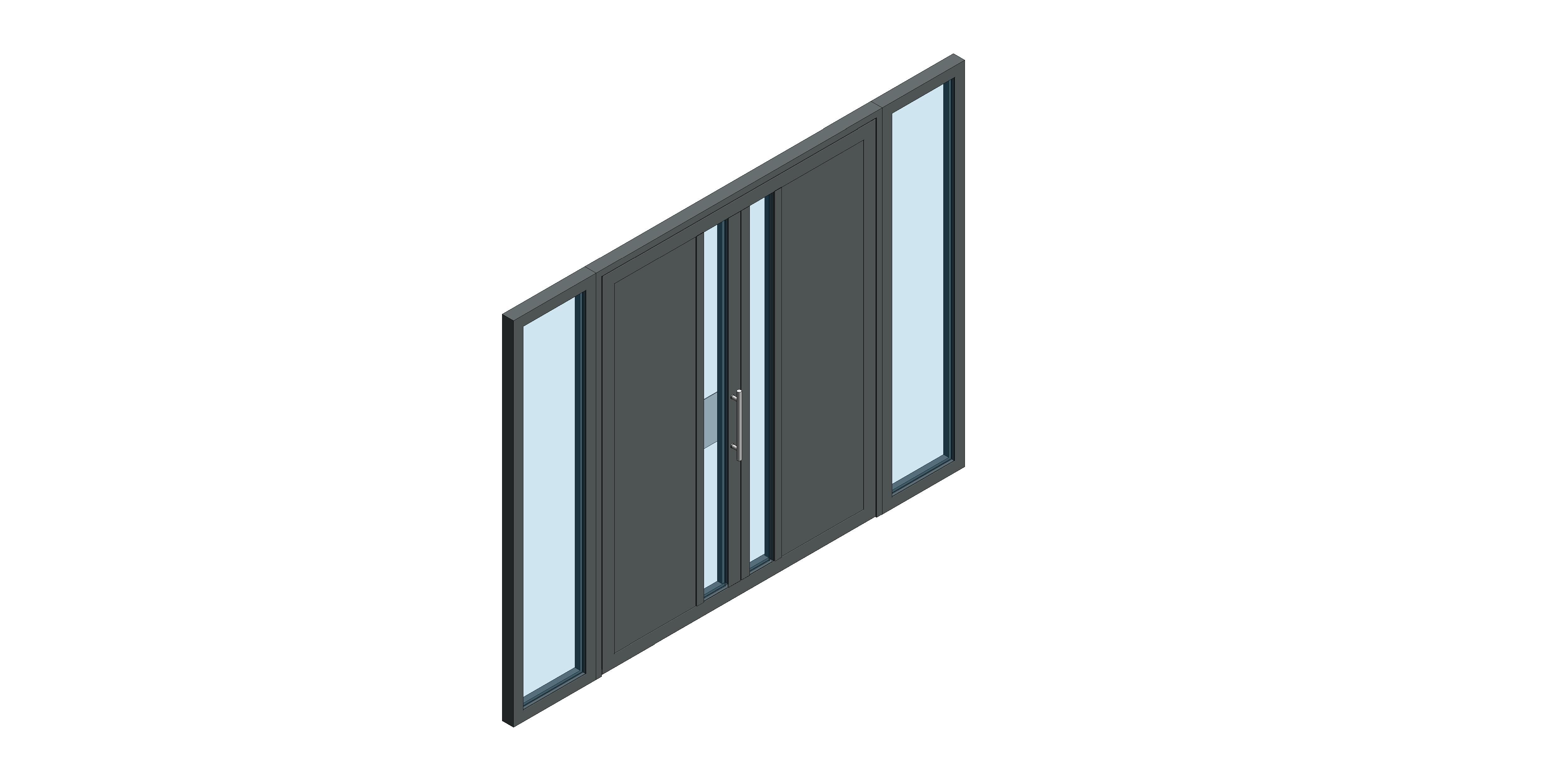 Product: Double Leaf - Outward Opening - Double Side Screens