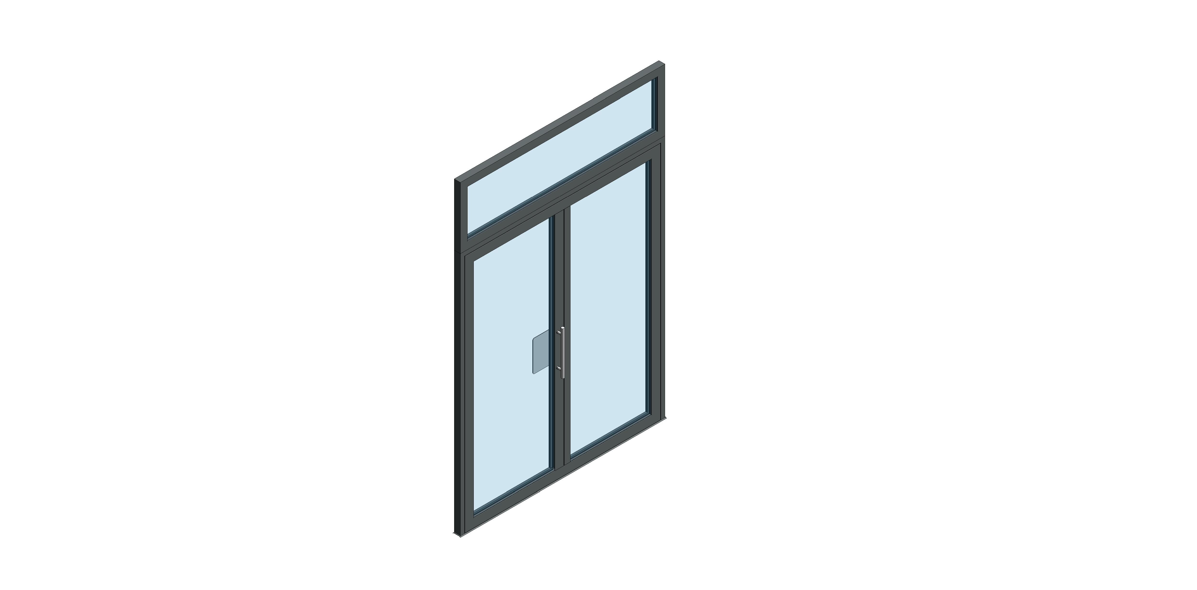 Product: Double Leaf - Outward Opening - Over Panel