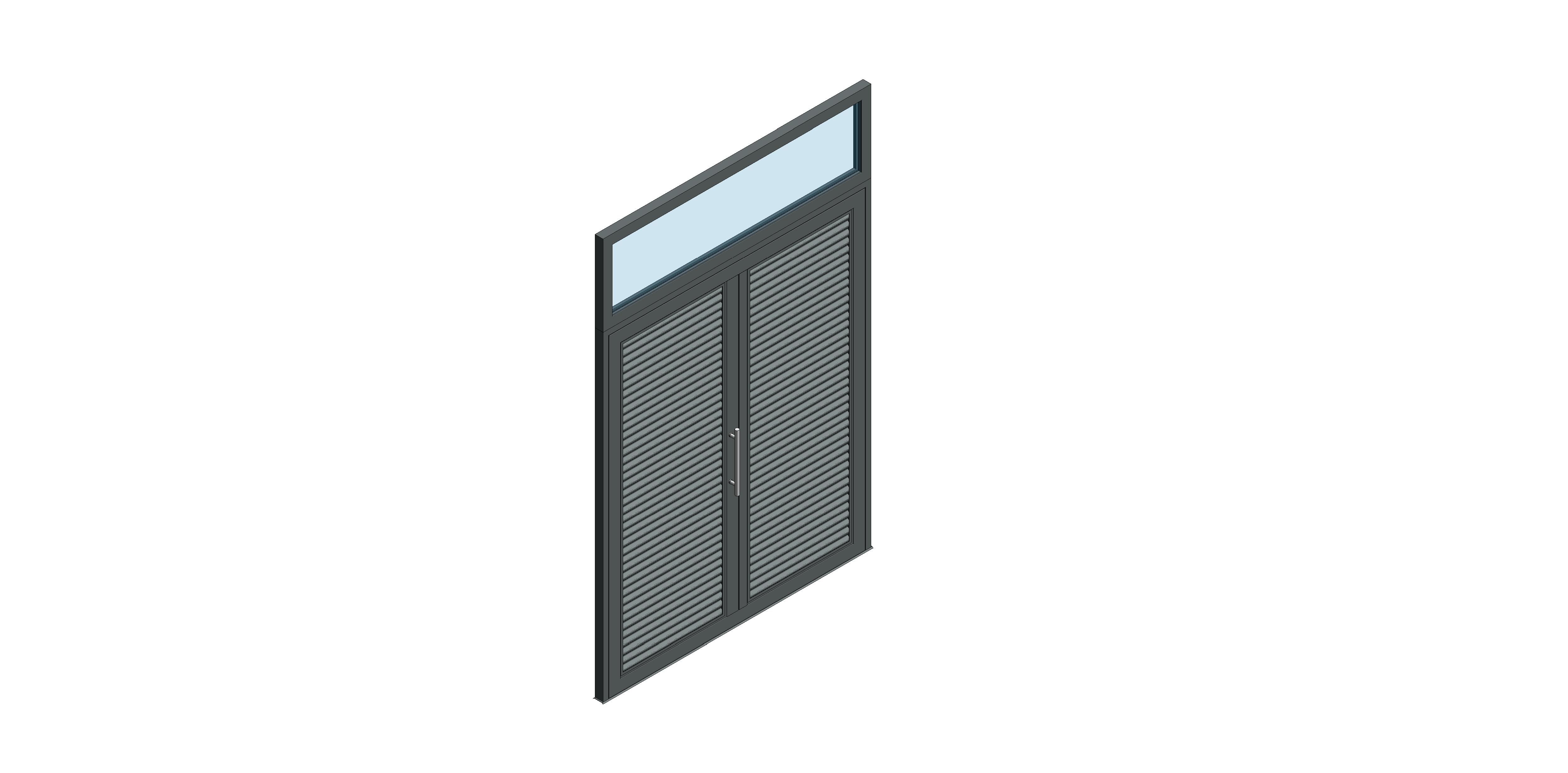 Product: Double Leaf - Outward Opening - Over Panel
