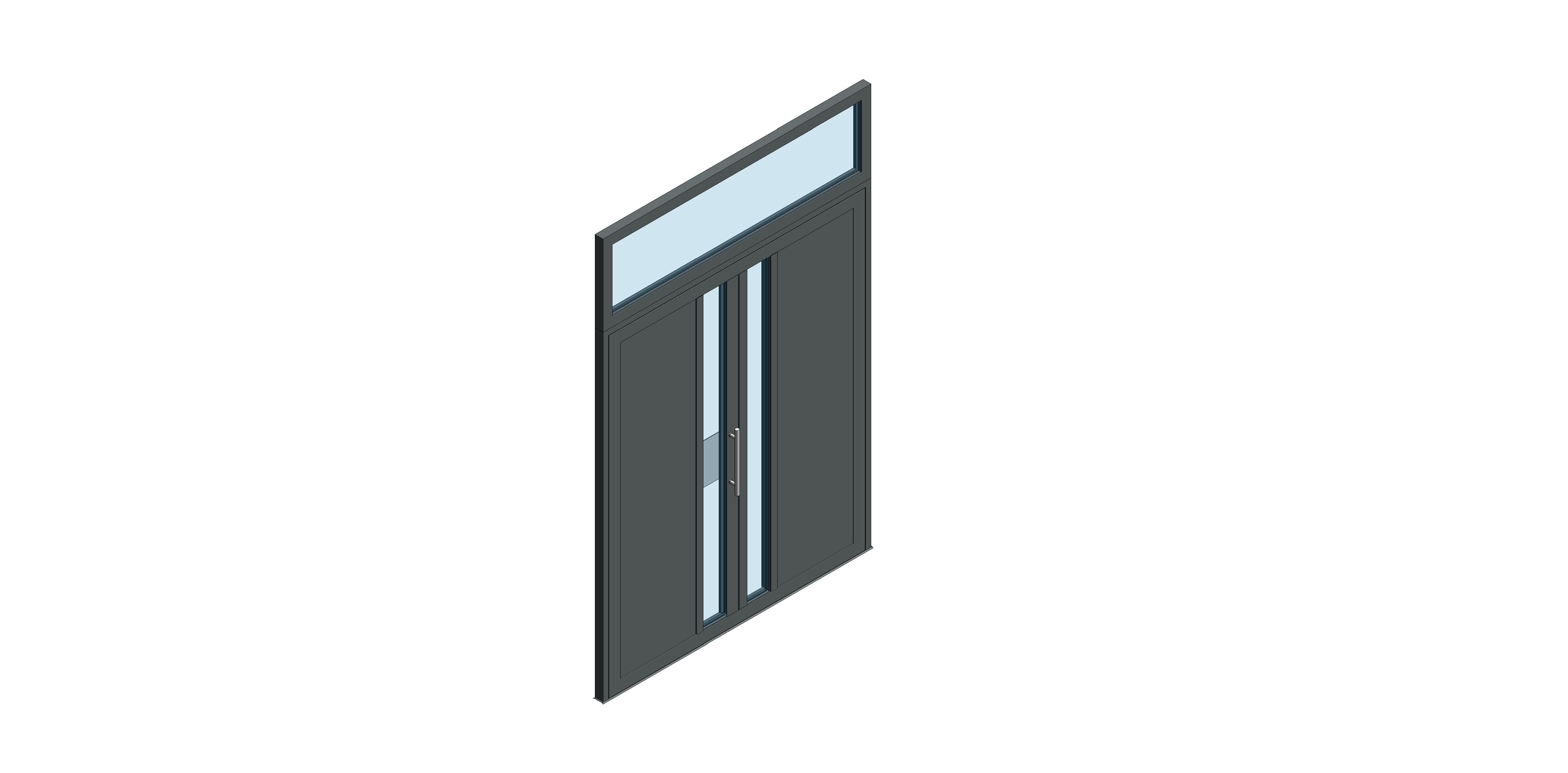Product: Double Leaf - Outward Opening - Over Panel