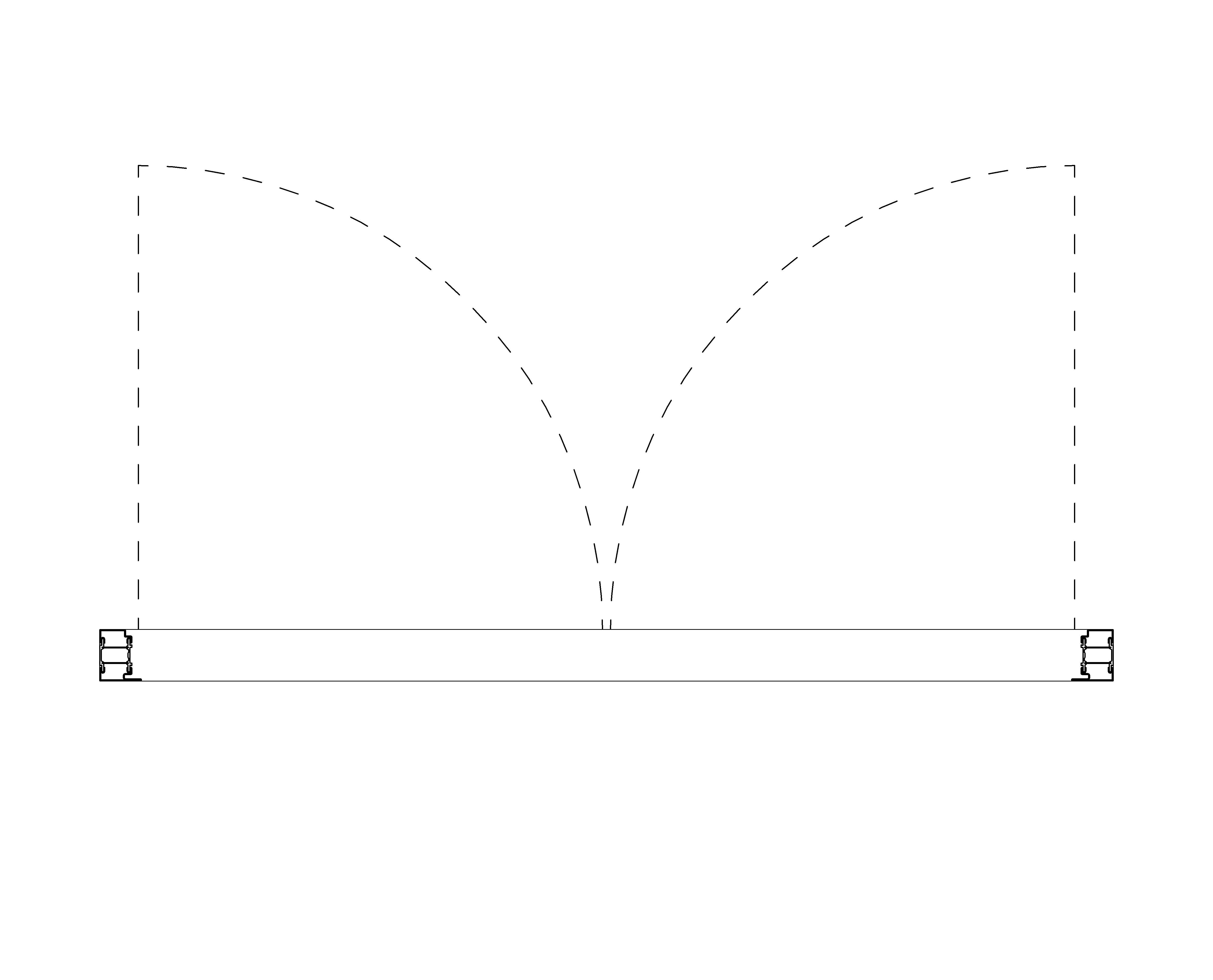 Product: Double Leaf - Outward Opening - Over Panel