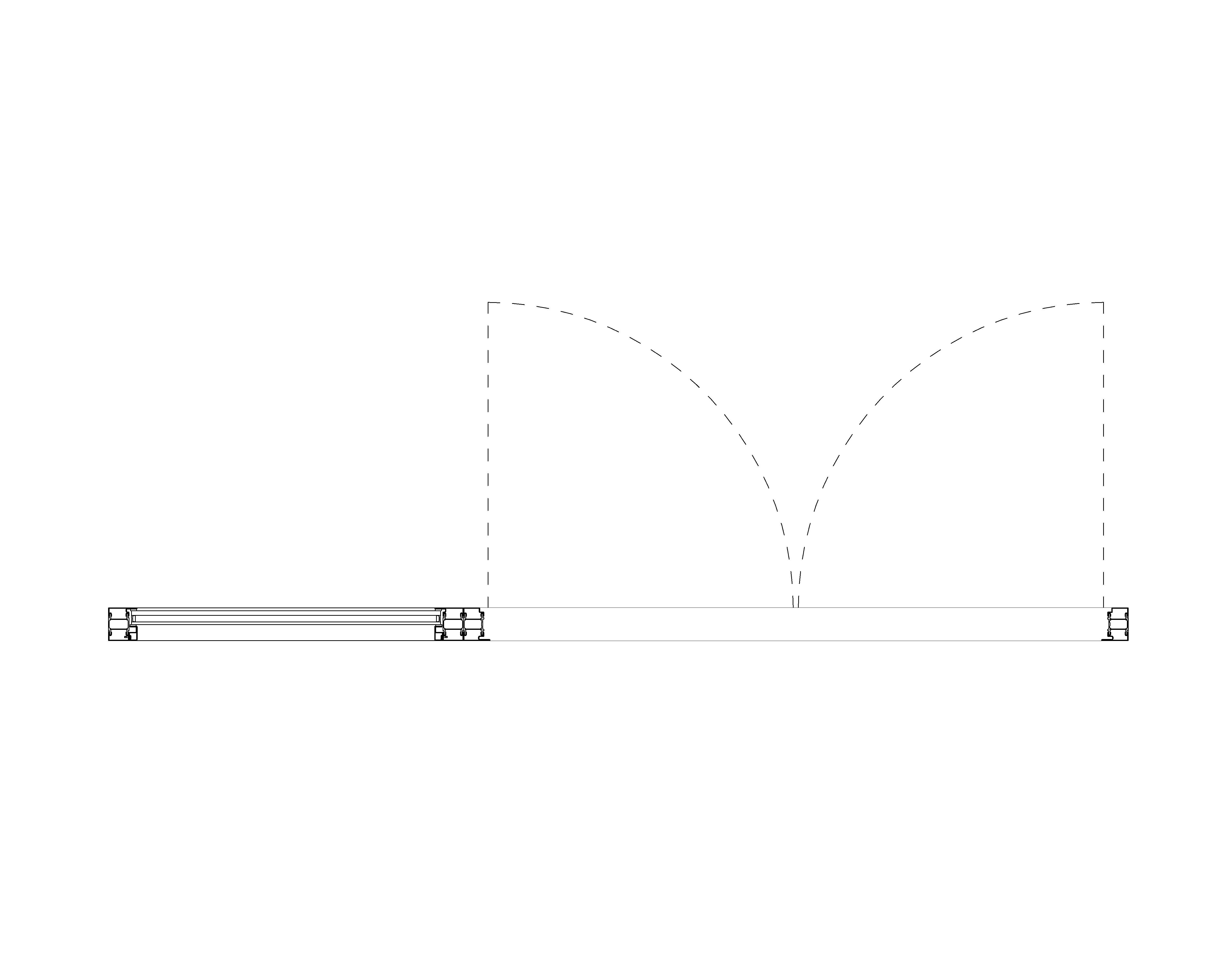 Product: Double Leaf - Outward Opening - Side Screen