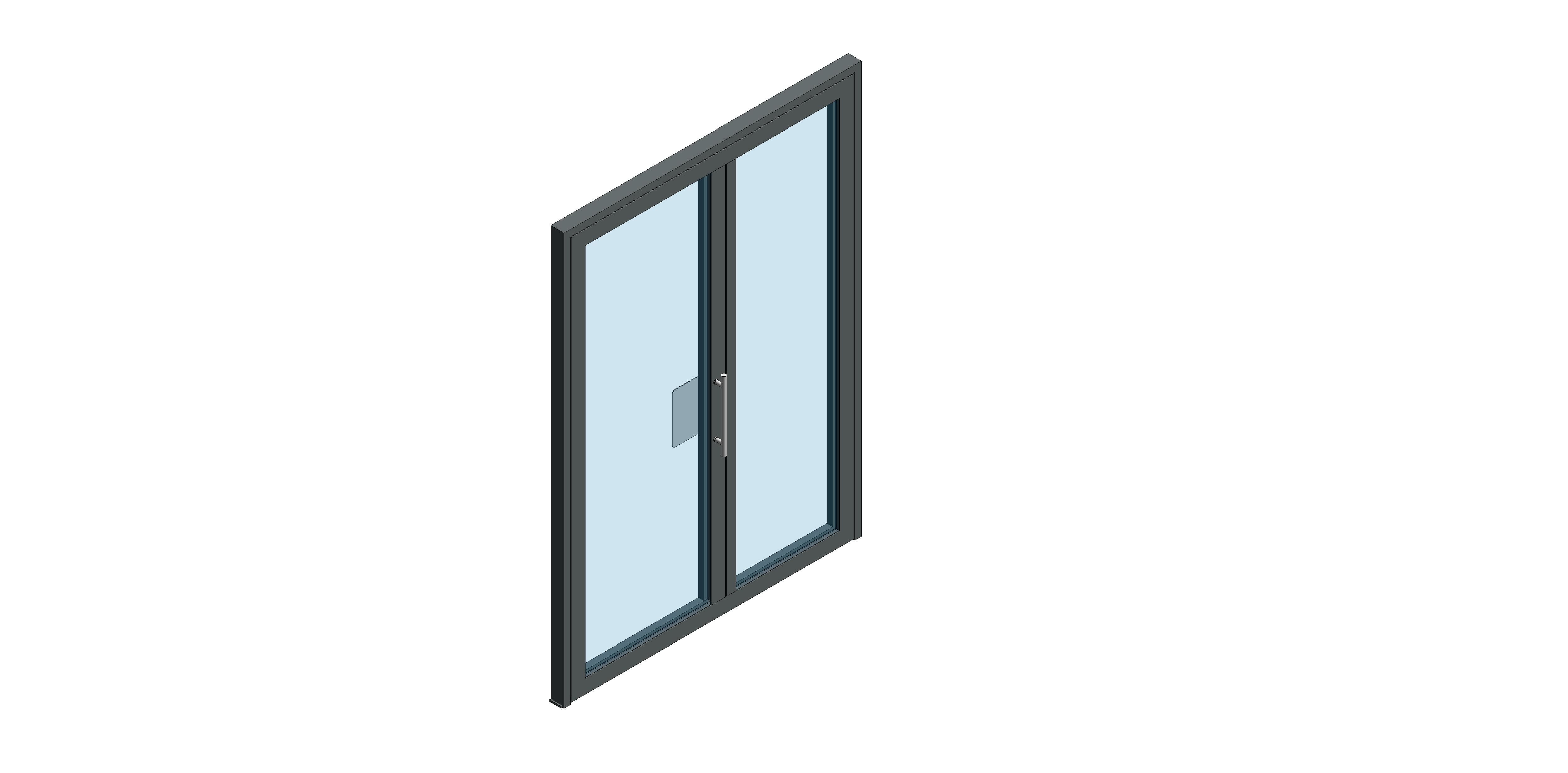 Product: Leaf & Half - Outward Opening
