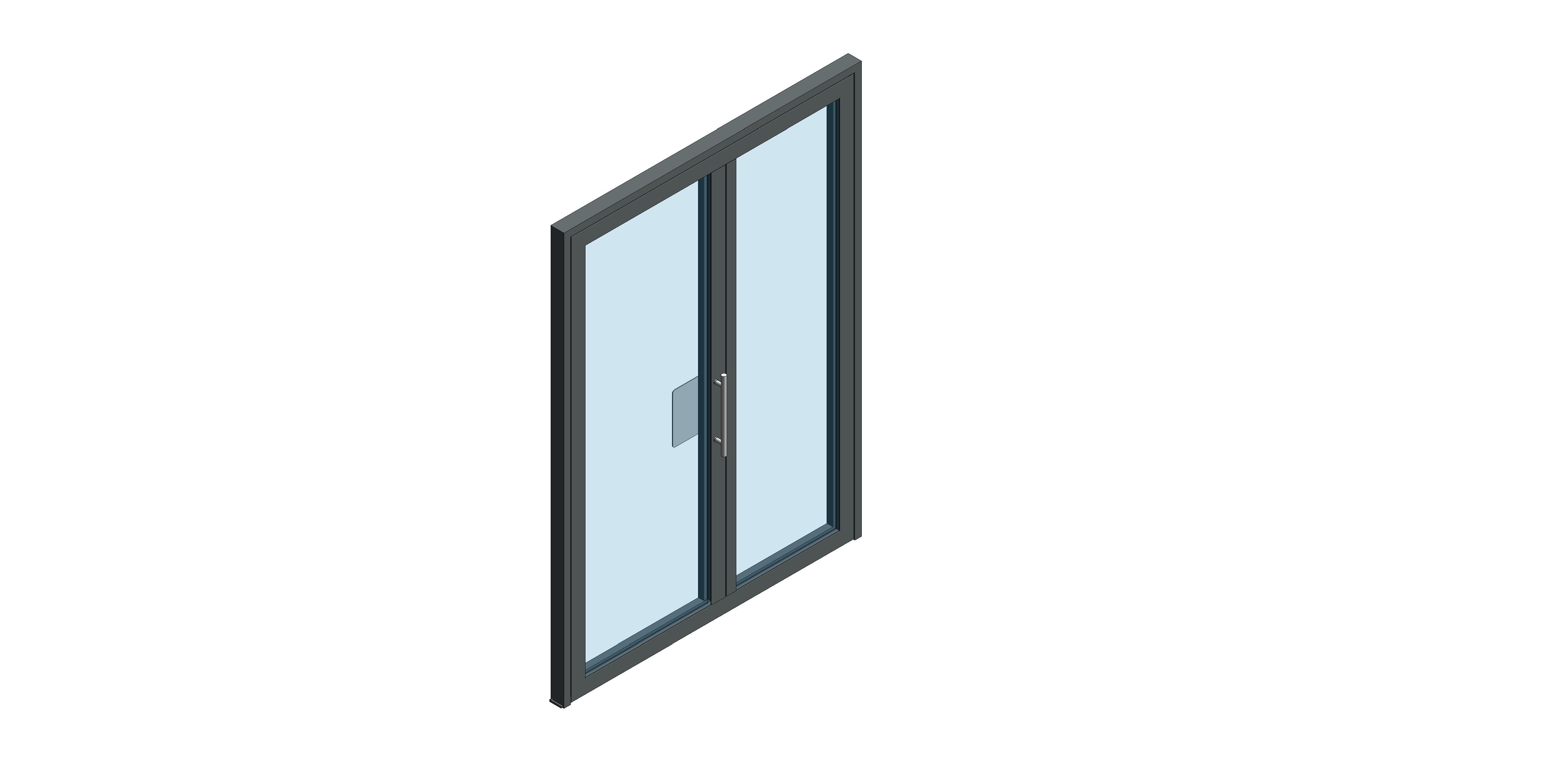 Product: Leaf & Half - Outward Opening