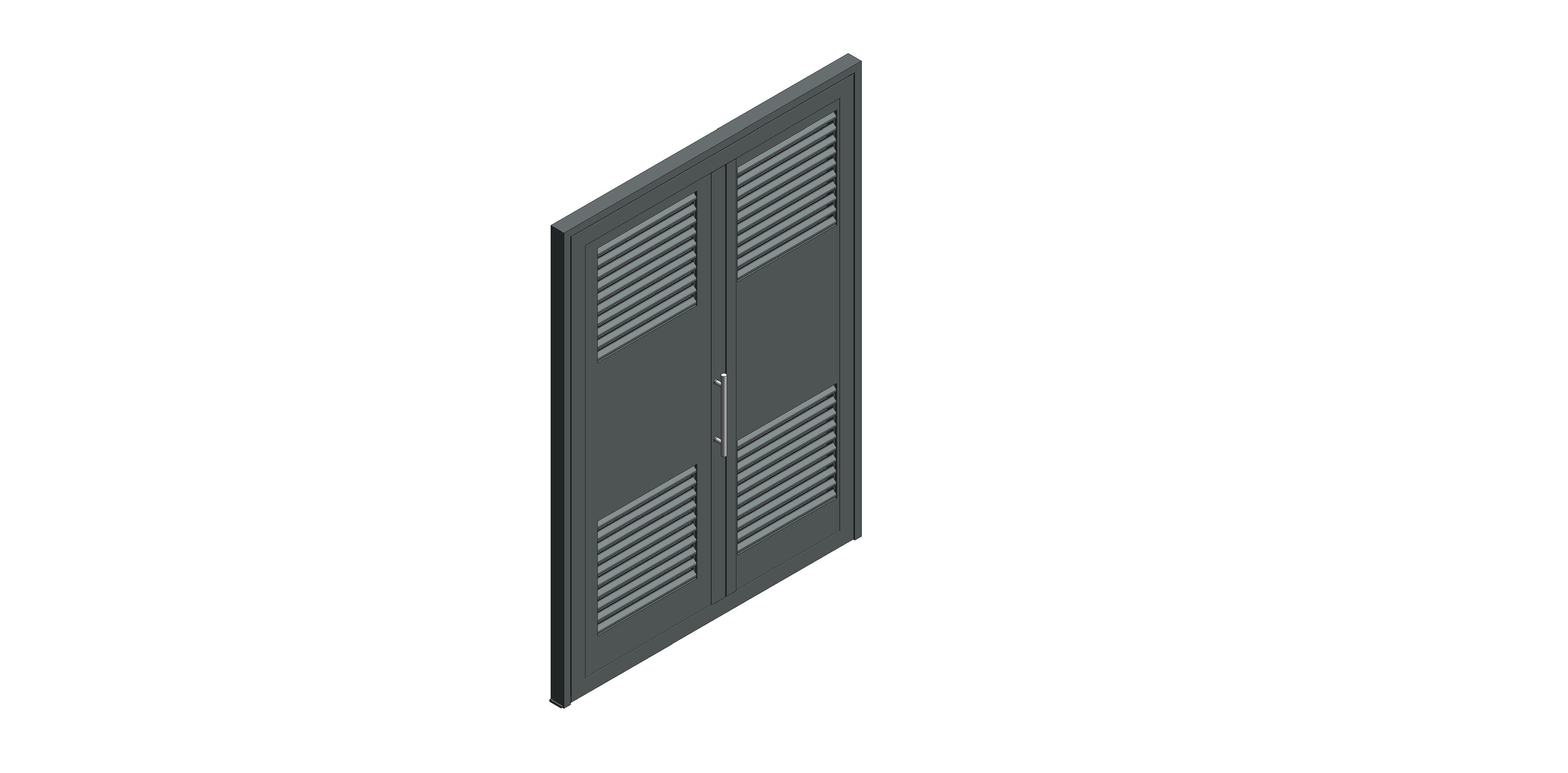Product: Leaf & Half - Outward Opening