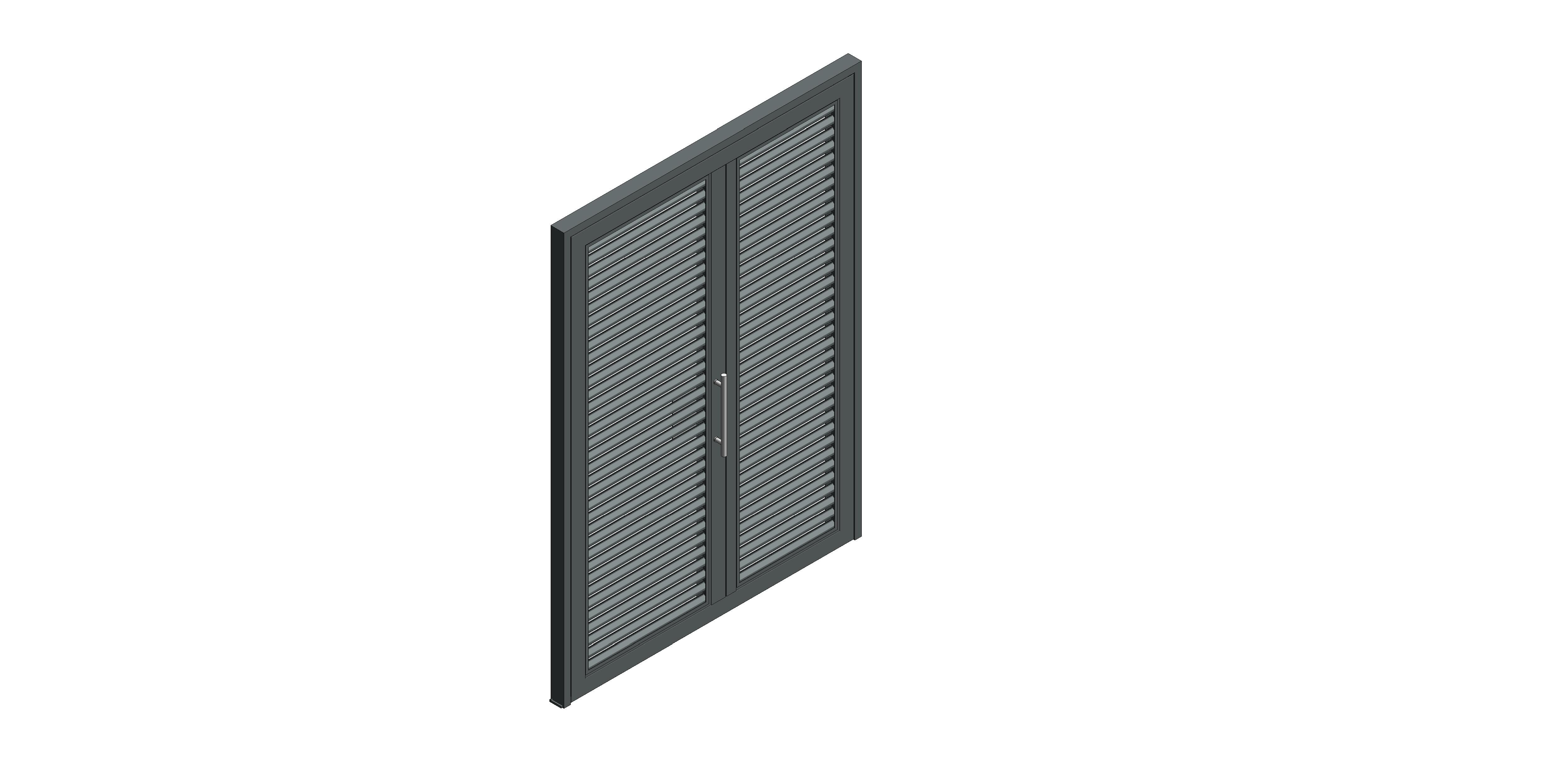 Product: Leaf & Half - Outward Opening