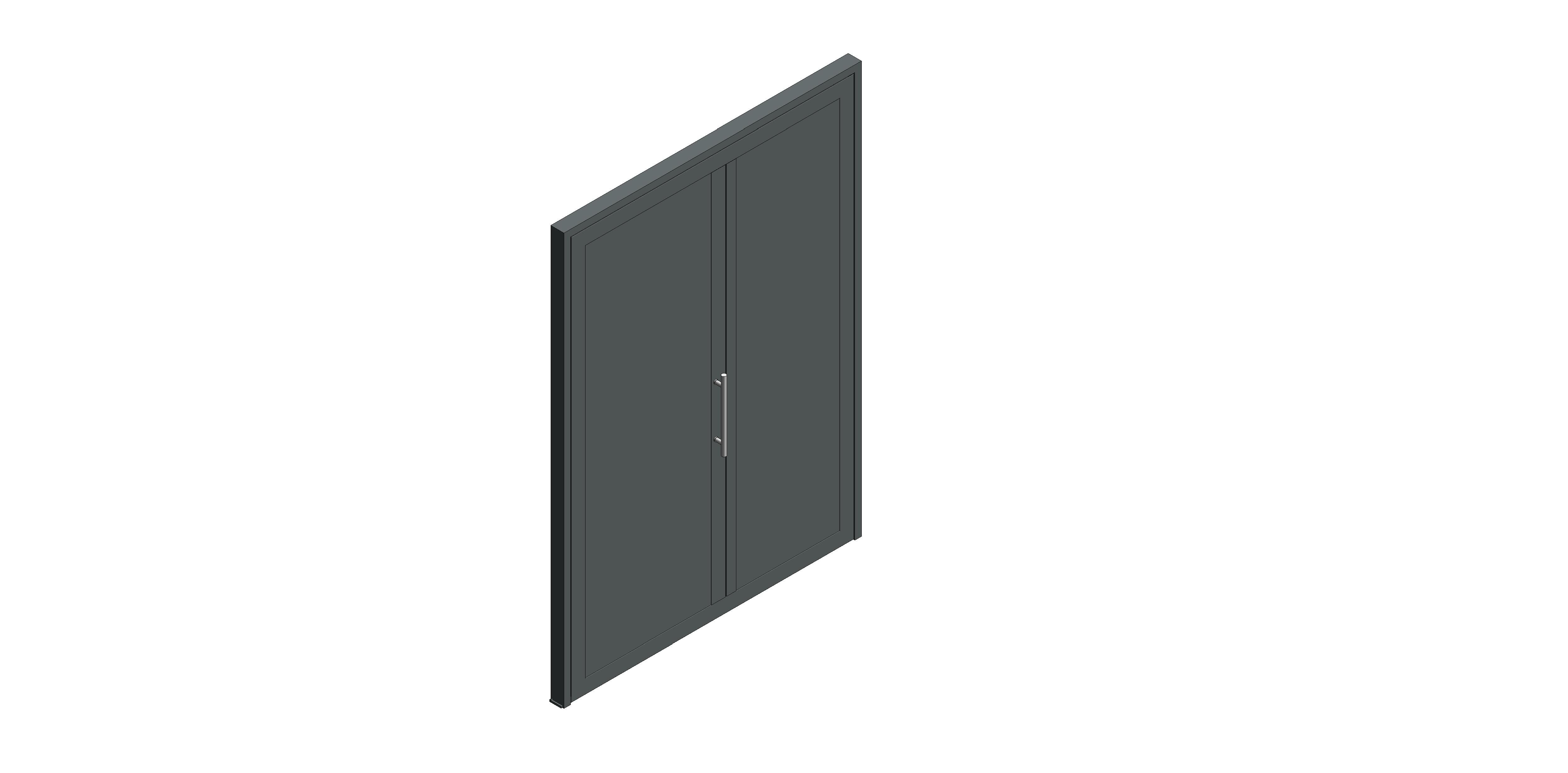 Product: Leaf & Half - Outward Opening