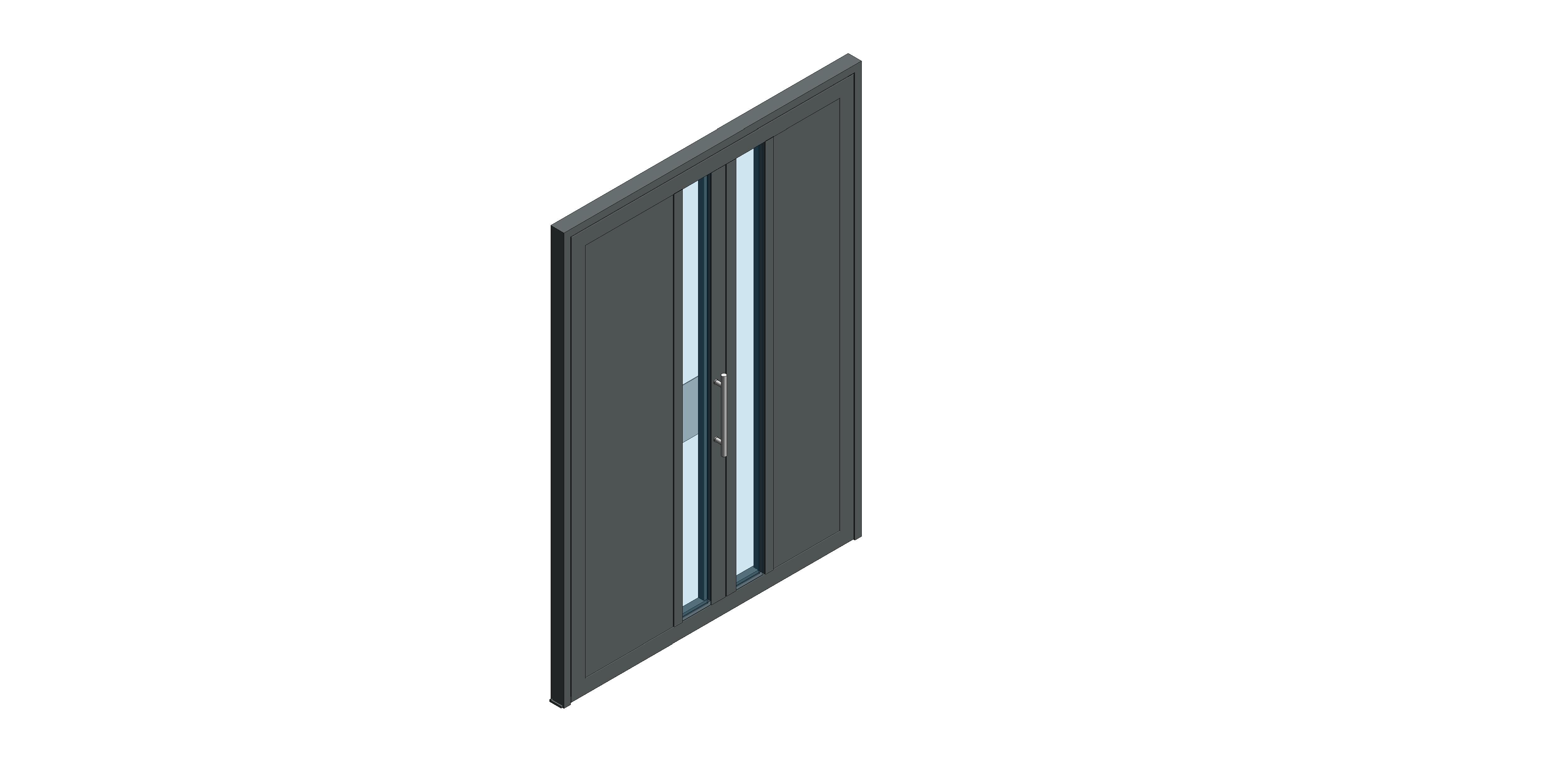 Product: Leaf & Half - Outward Opening