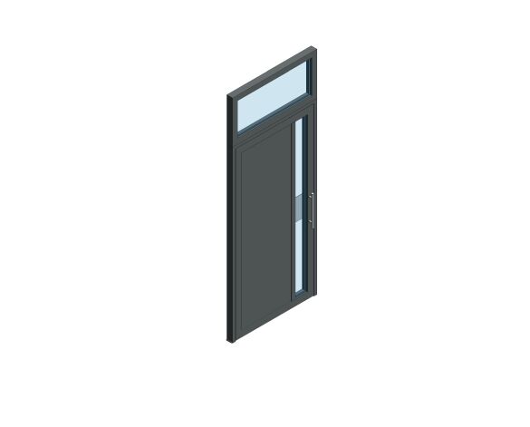 Product: Single Leaf - Outward Opening - Over Panel