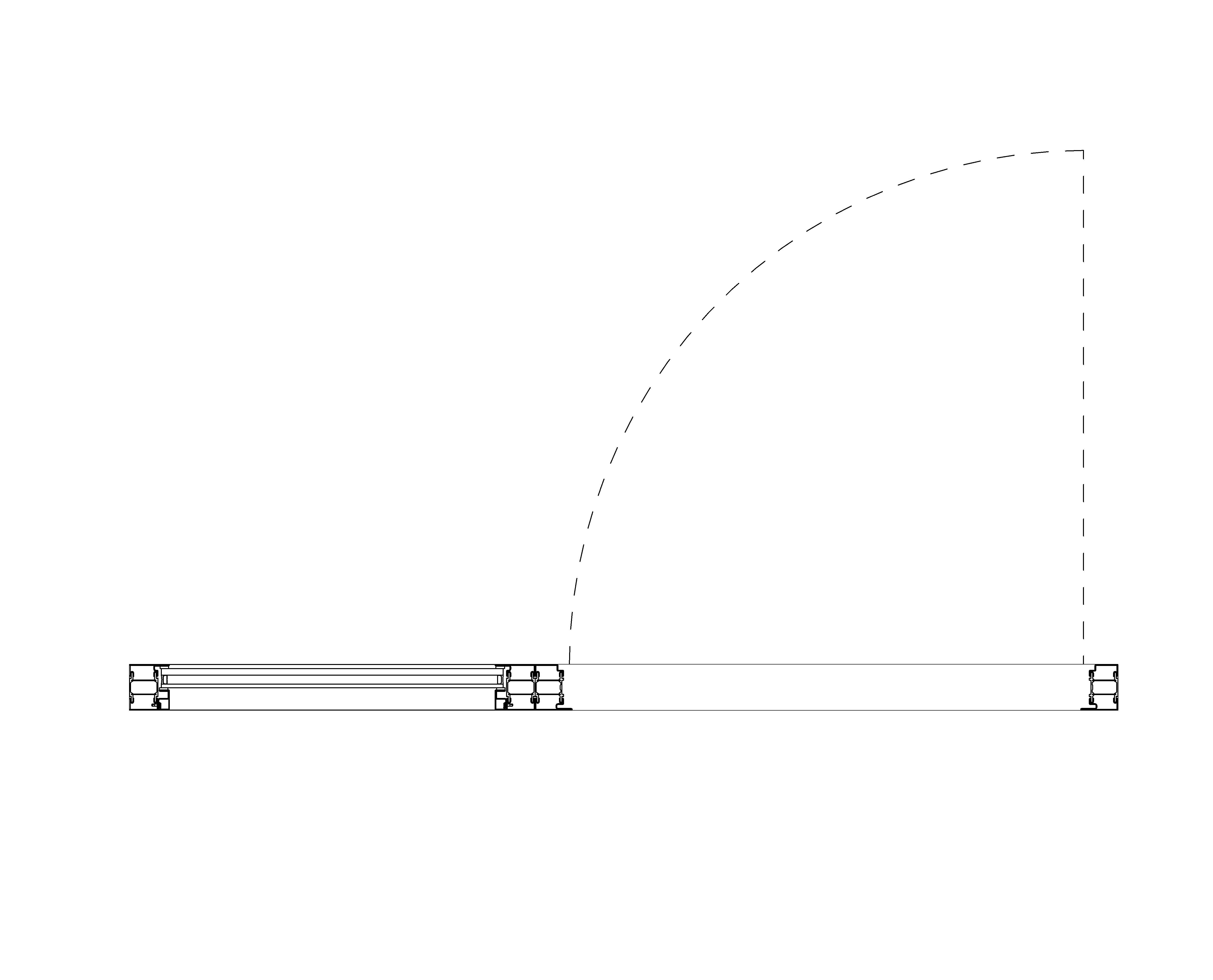 Product: Single Leaf - Outward Opening - Side Screen