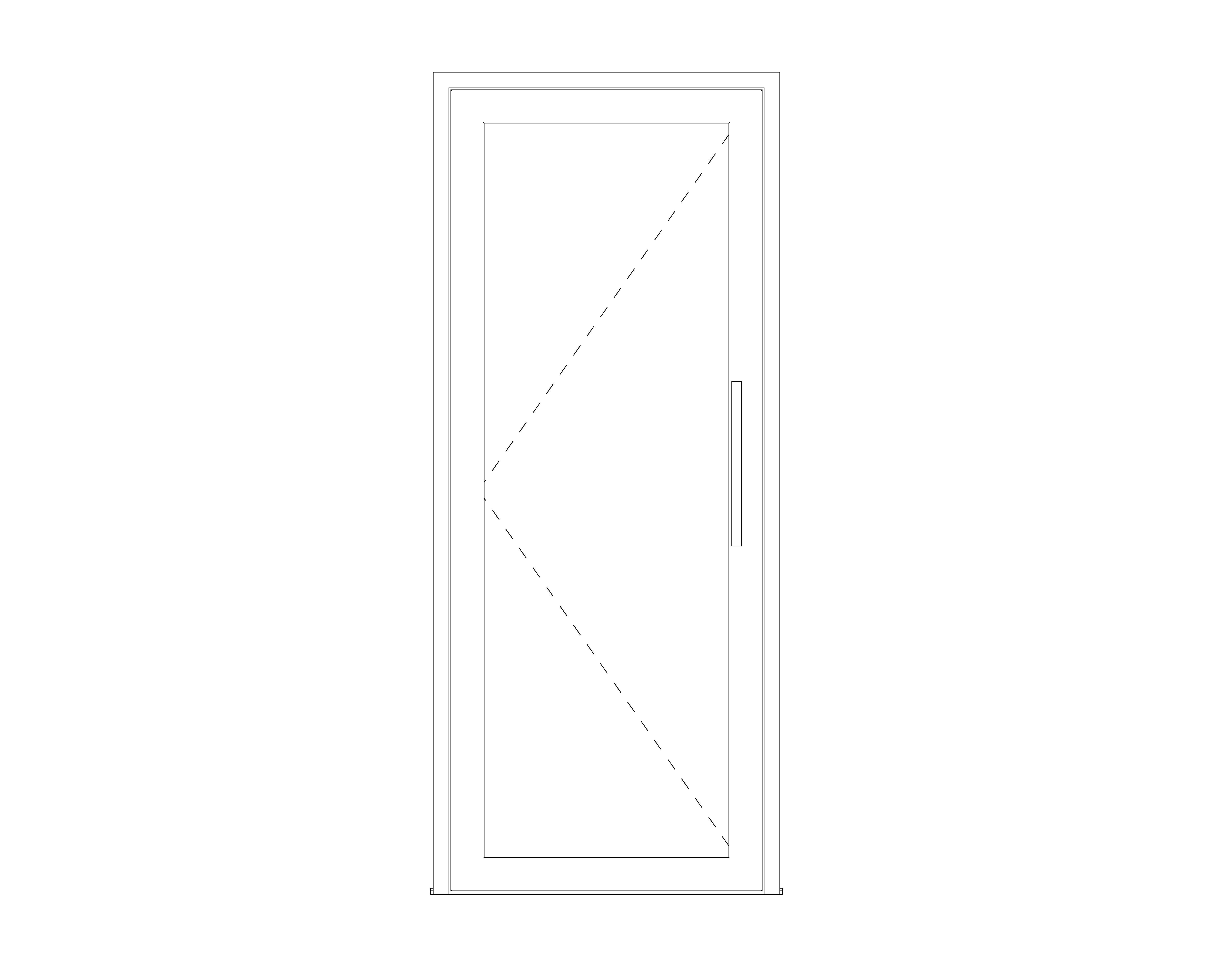 Product: Single Leaf - Outward Opening