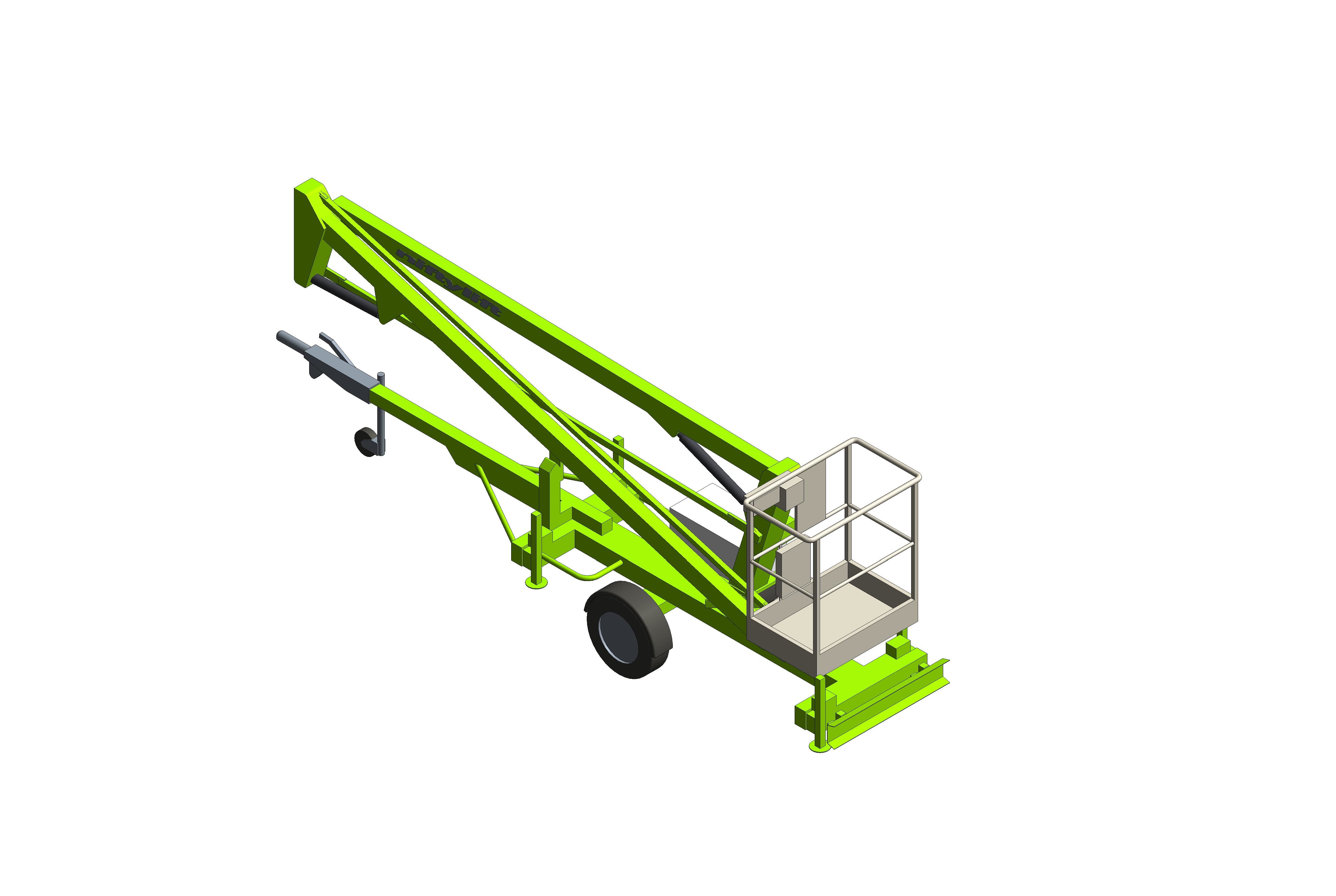 Product: Nifty 120 | 12.3m Trailer Mount