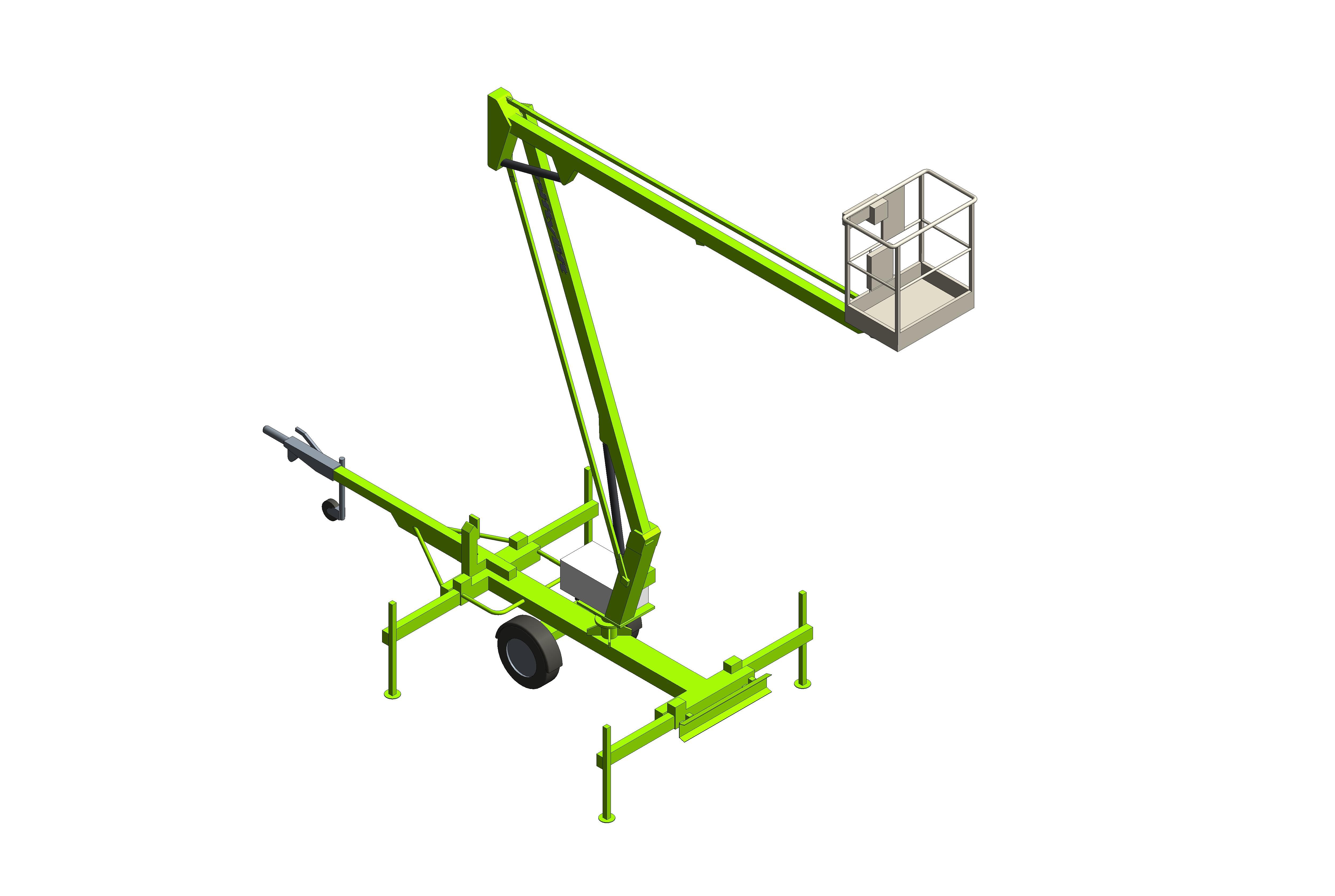 Product: Nifty 120 | 12.3m Trailer Mount
