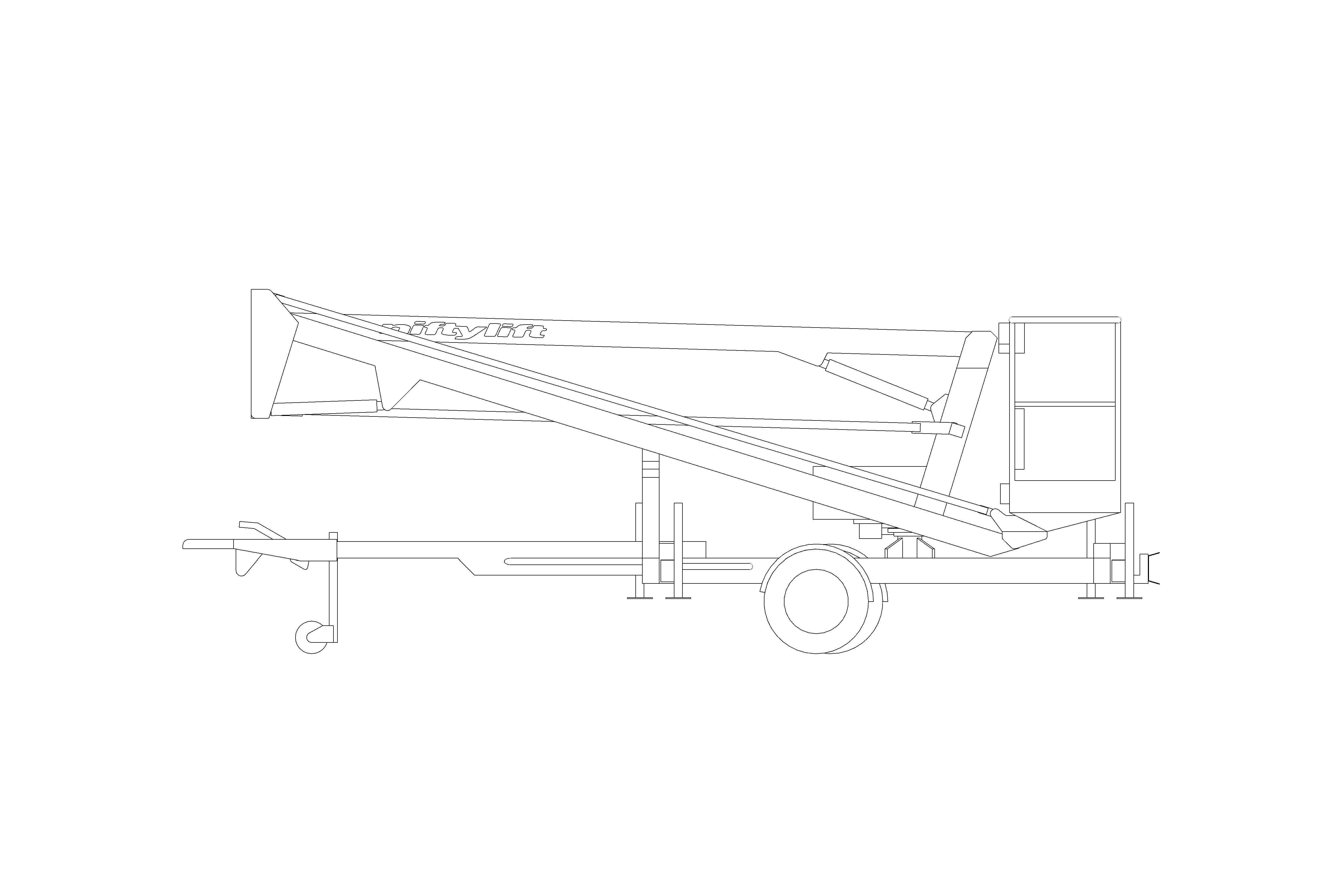 Product: Nifty 120 | 12.3m Trailer Mount